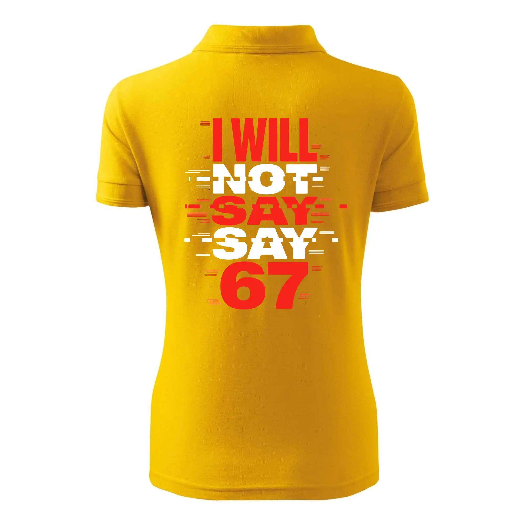 Červený - I Will Not Say SAY 67