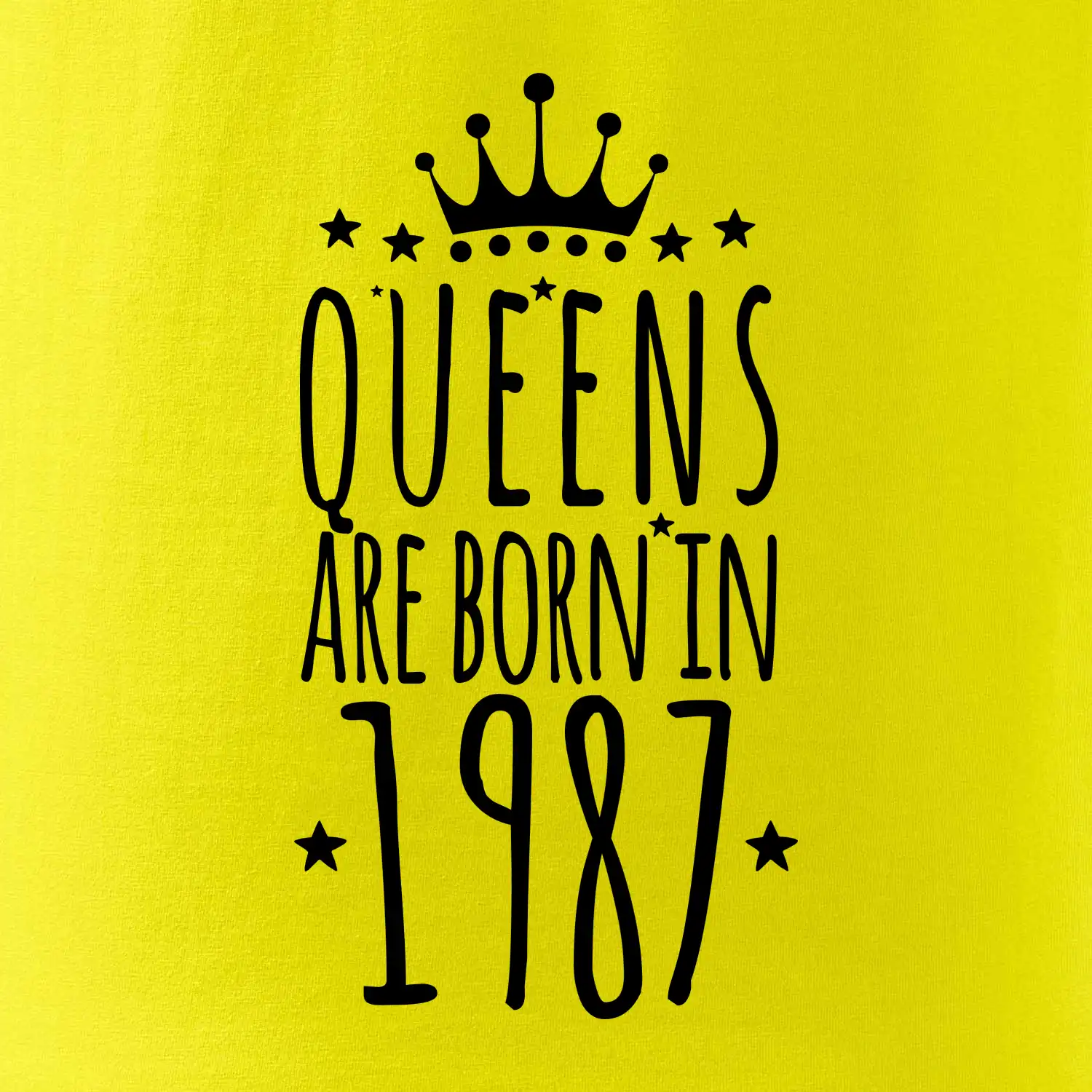 Queens are born in 1987