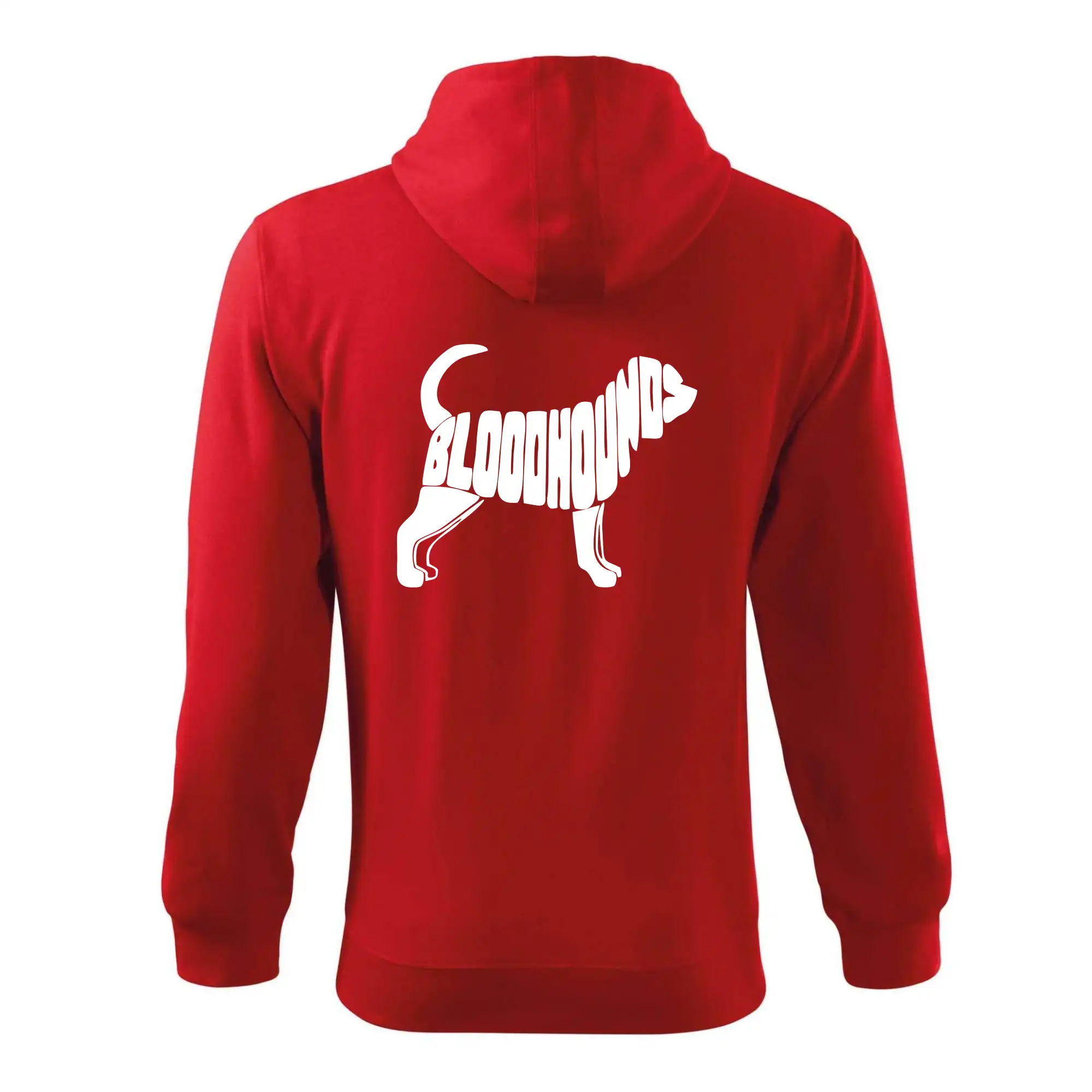 Bloodhound nápis v těle