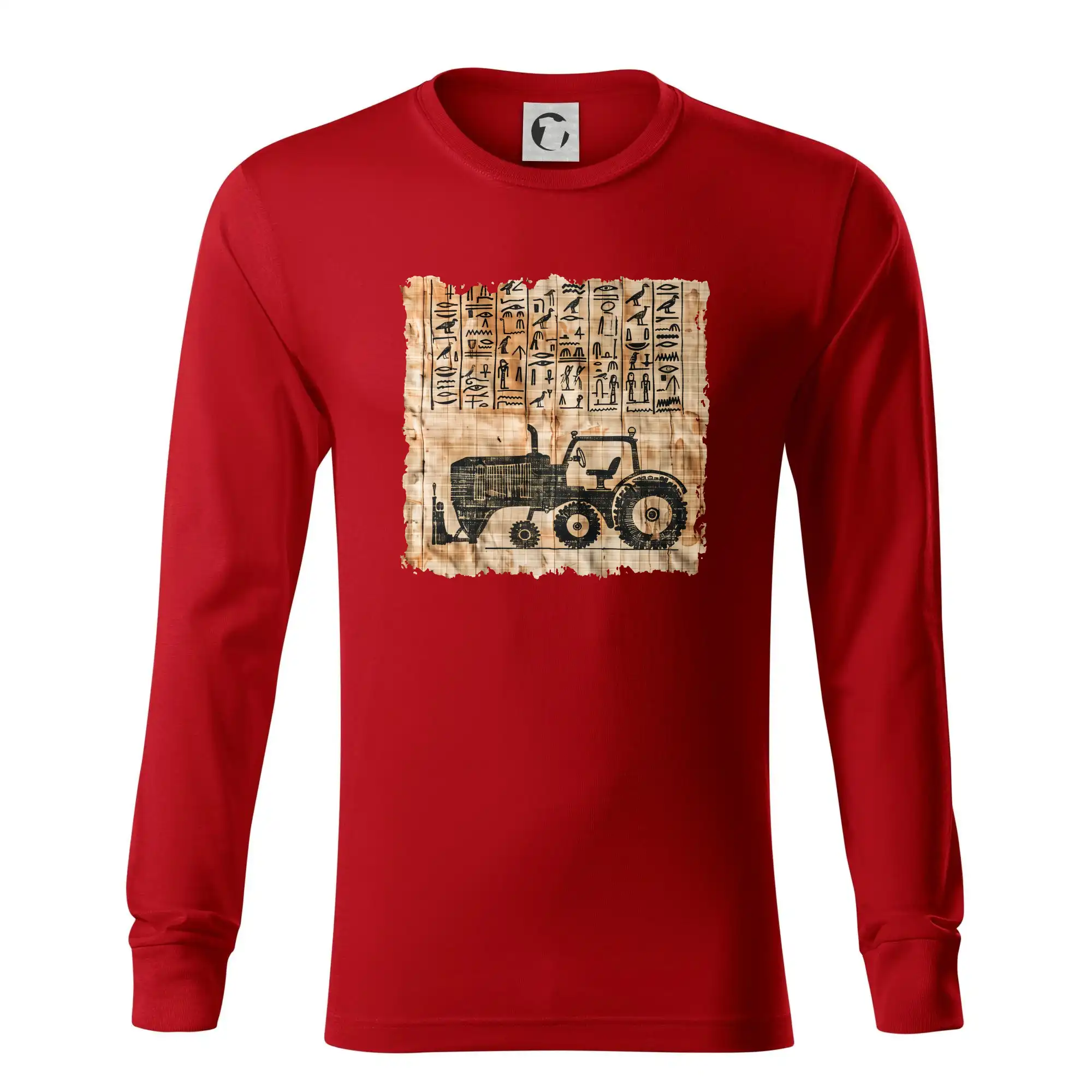 Egyptské hieroglyfy traktor
