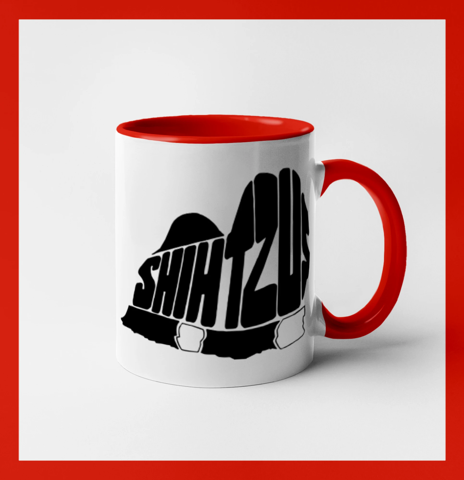 Shih-tzu - nápis v těle