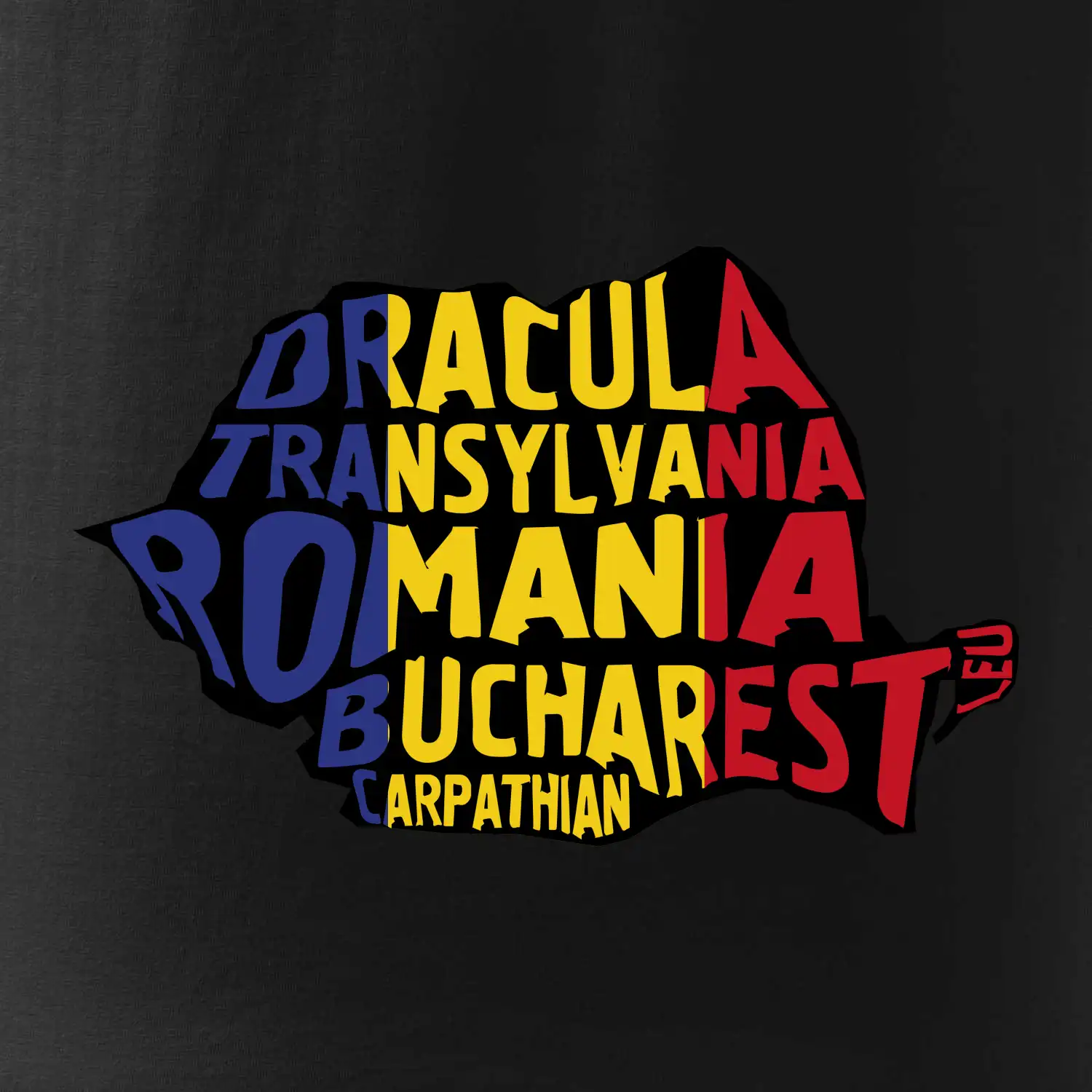 Mapy - názvy měst - Rumunsko