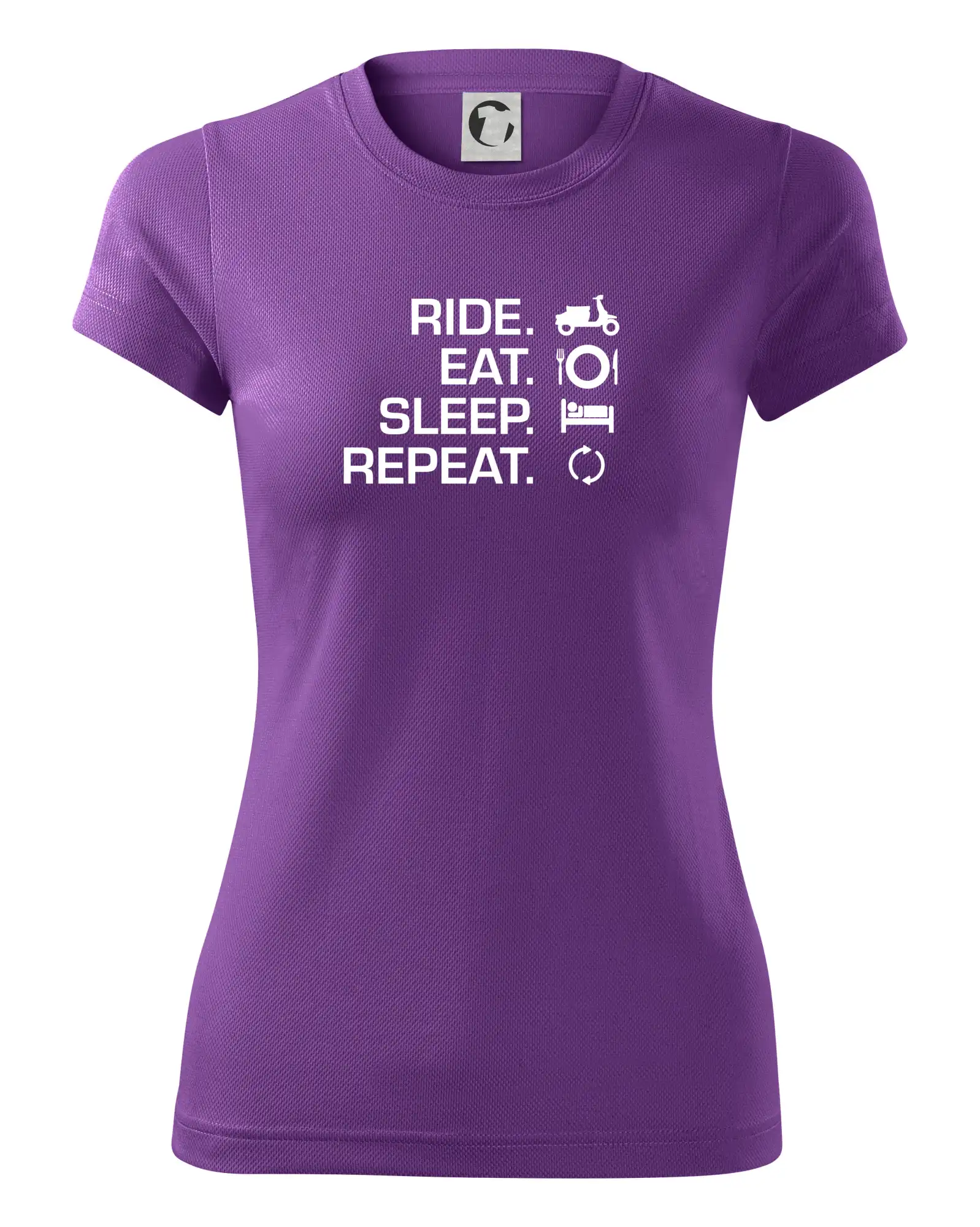 Ride Eat Sleep Repeat moto skútr
