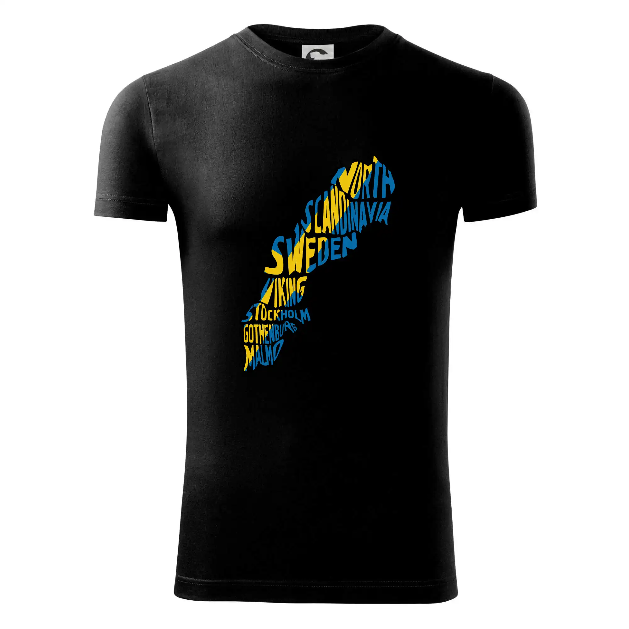 Mapy - názvy měst - Švédsko