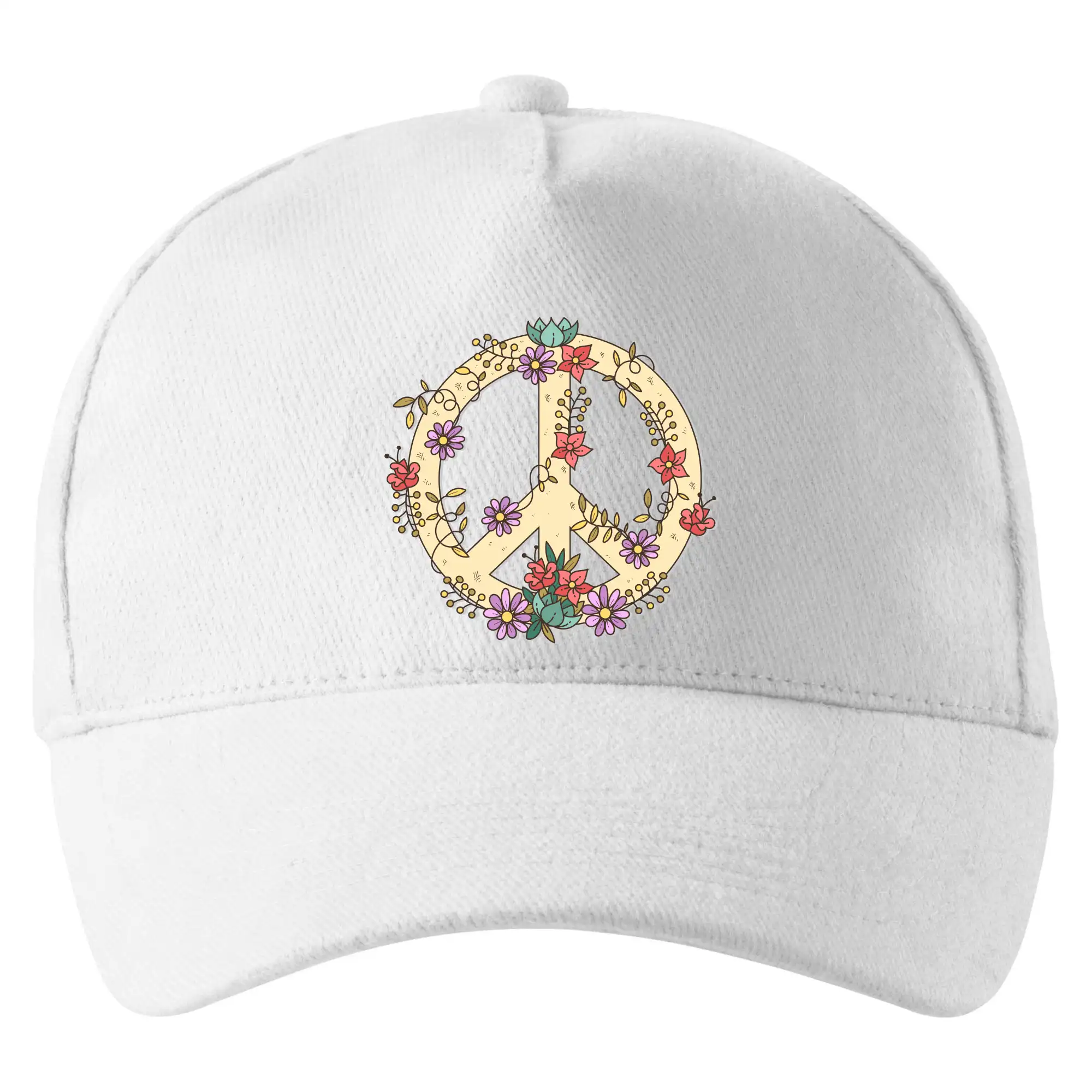 Peace symbol pískový