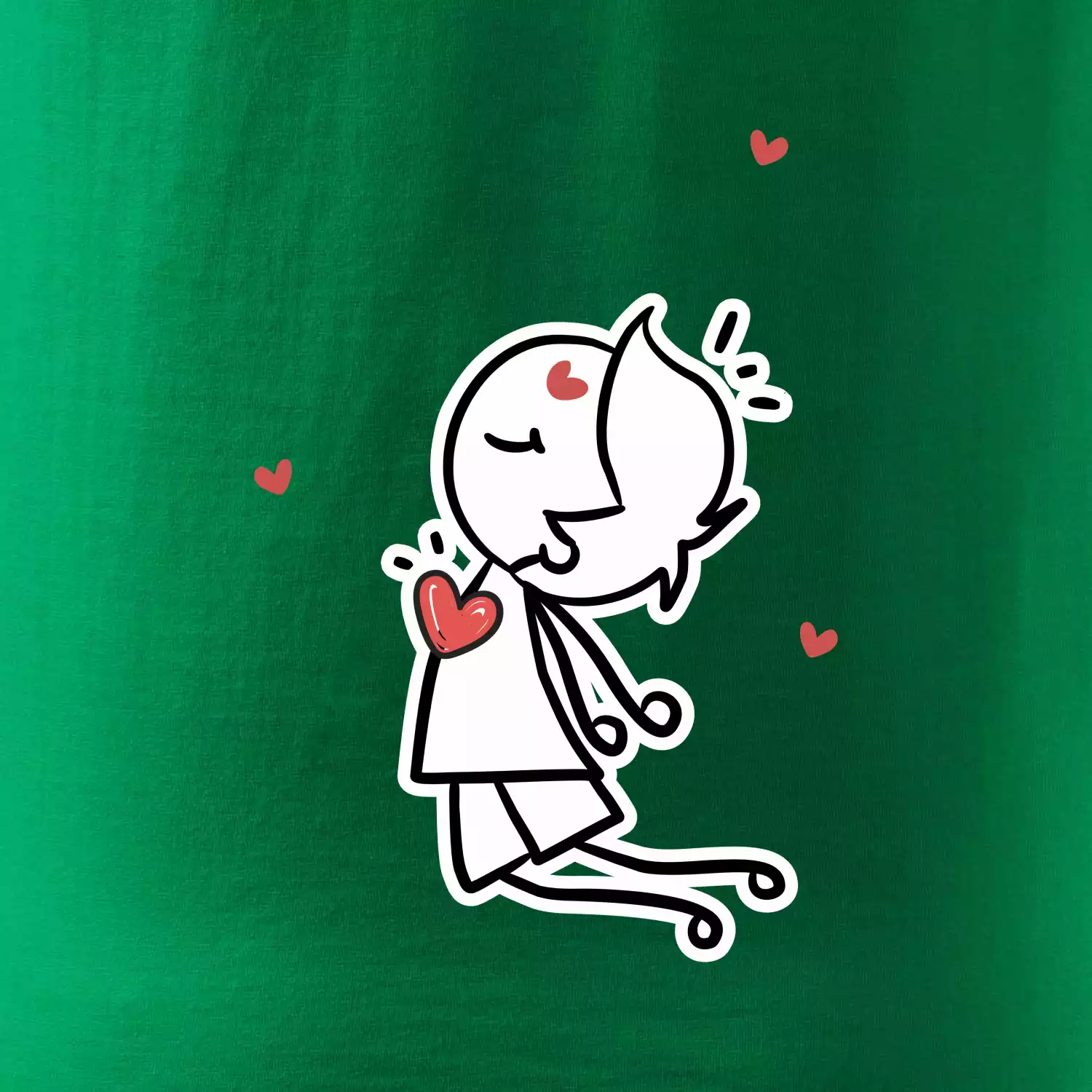 Párový motiv - panáček a magnet