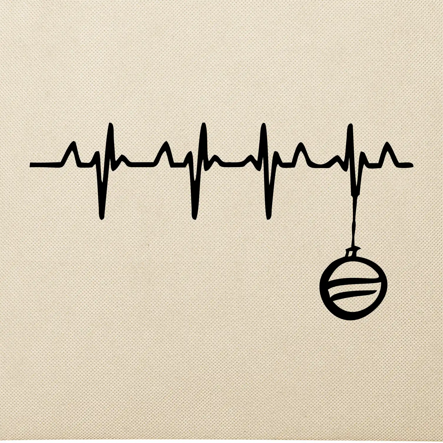 EKG Vánoční ozdoba