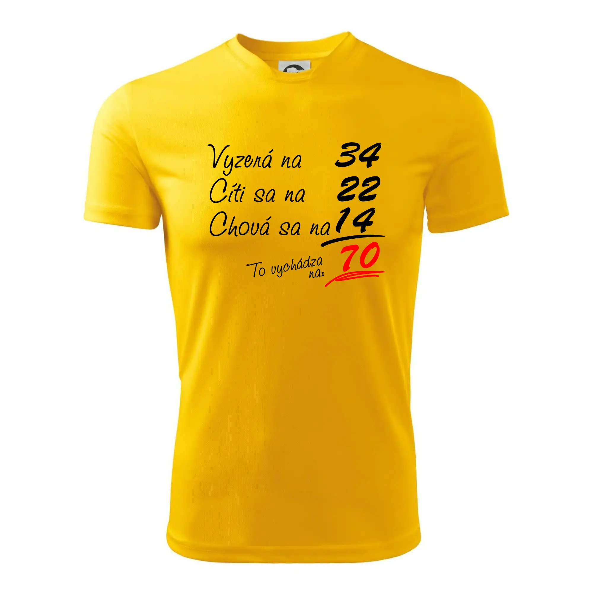 Vyzerá, cíti sa, chová sa - 70 rokov