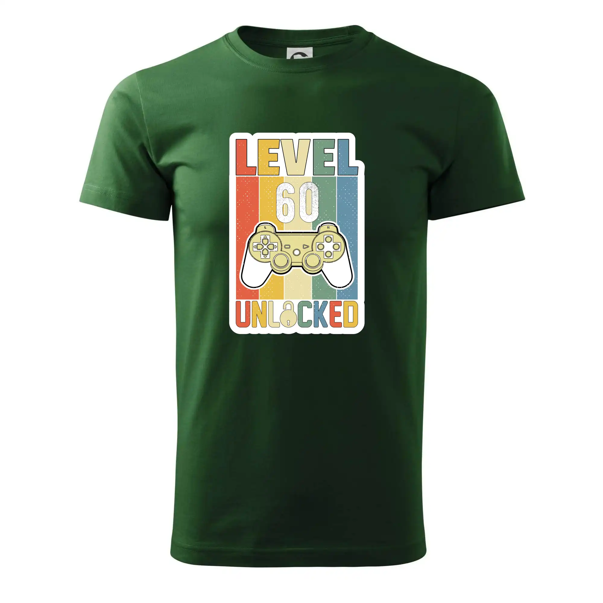 Tričká k narodeninám - Gaming narodeniny 60 - Tričko extra veľké  (5-8XL)