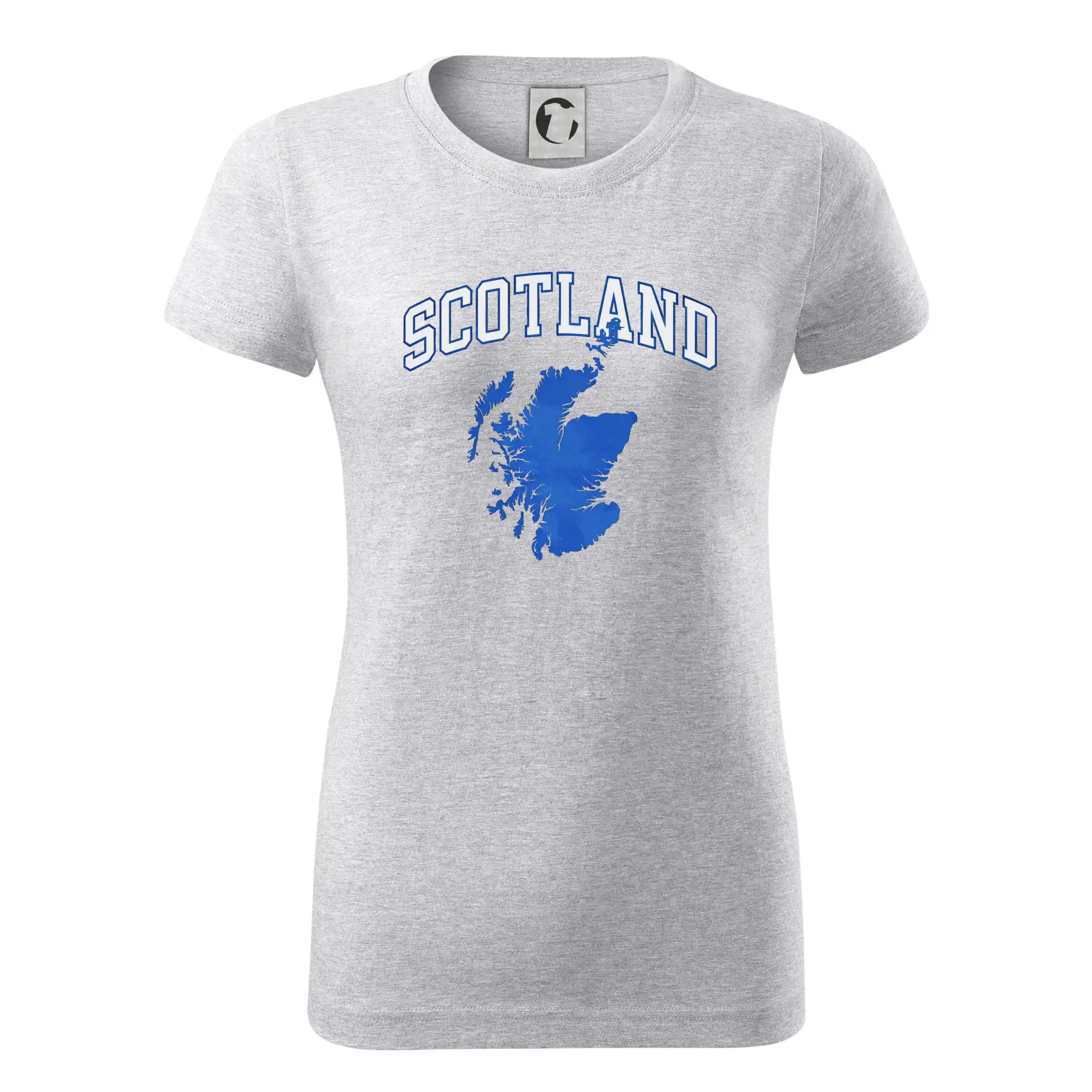 Scotland nápis s mapou