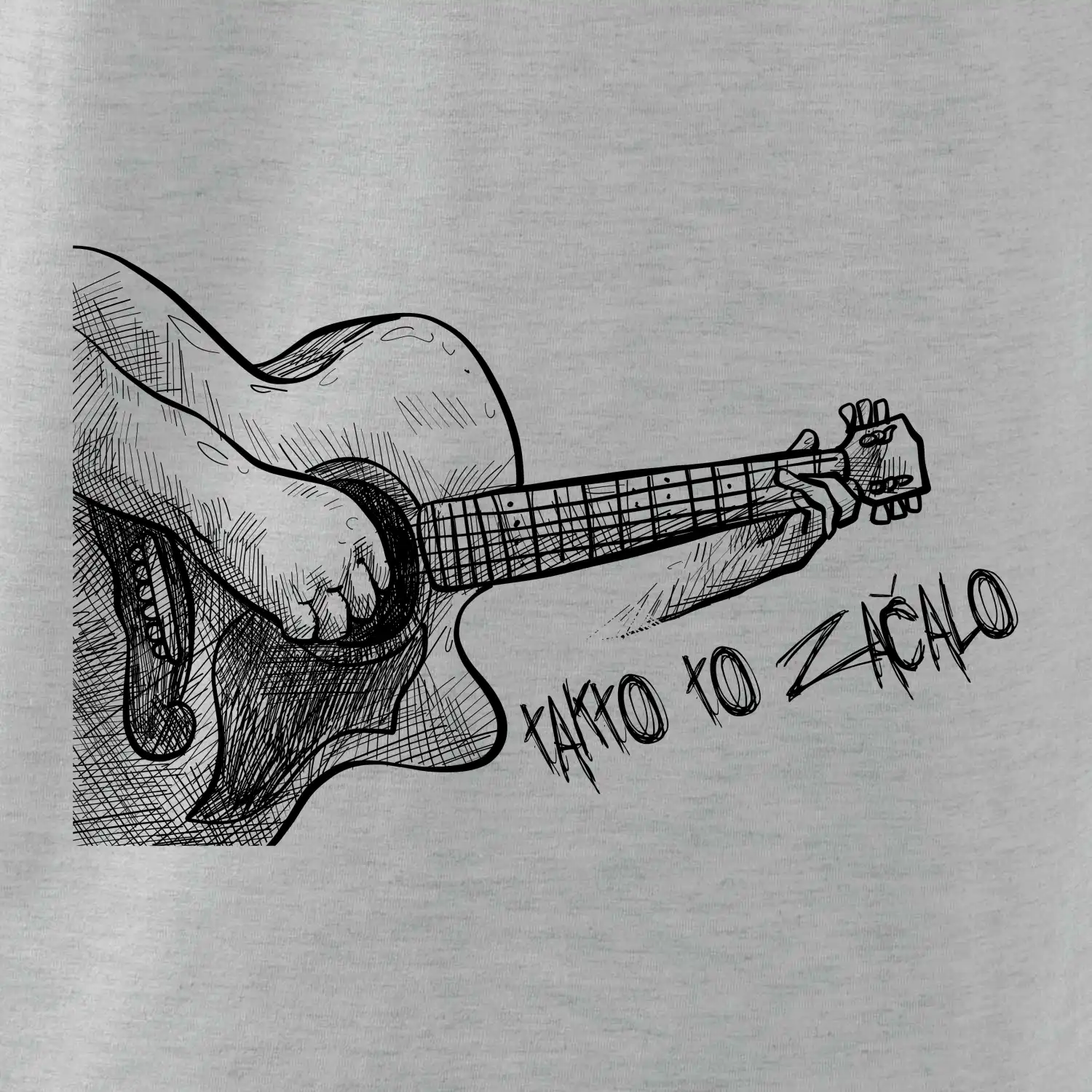 Gitara, takto to začalo