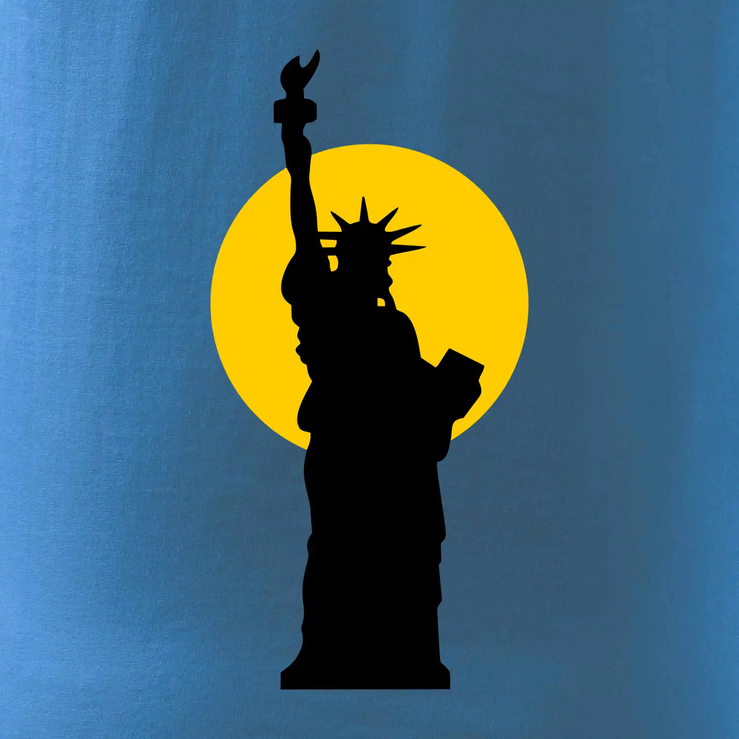 Socha svobody slunce