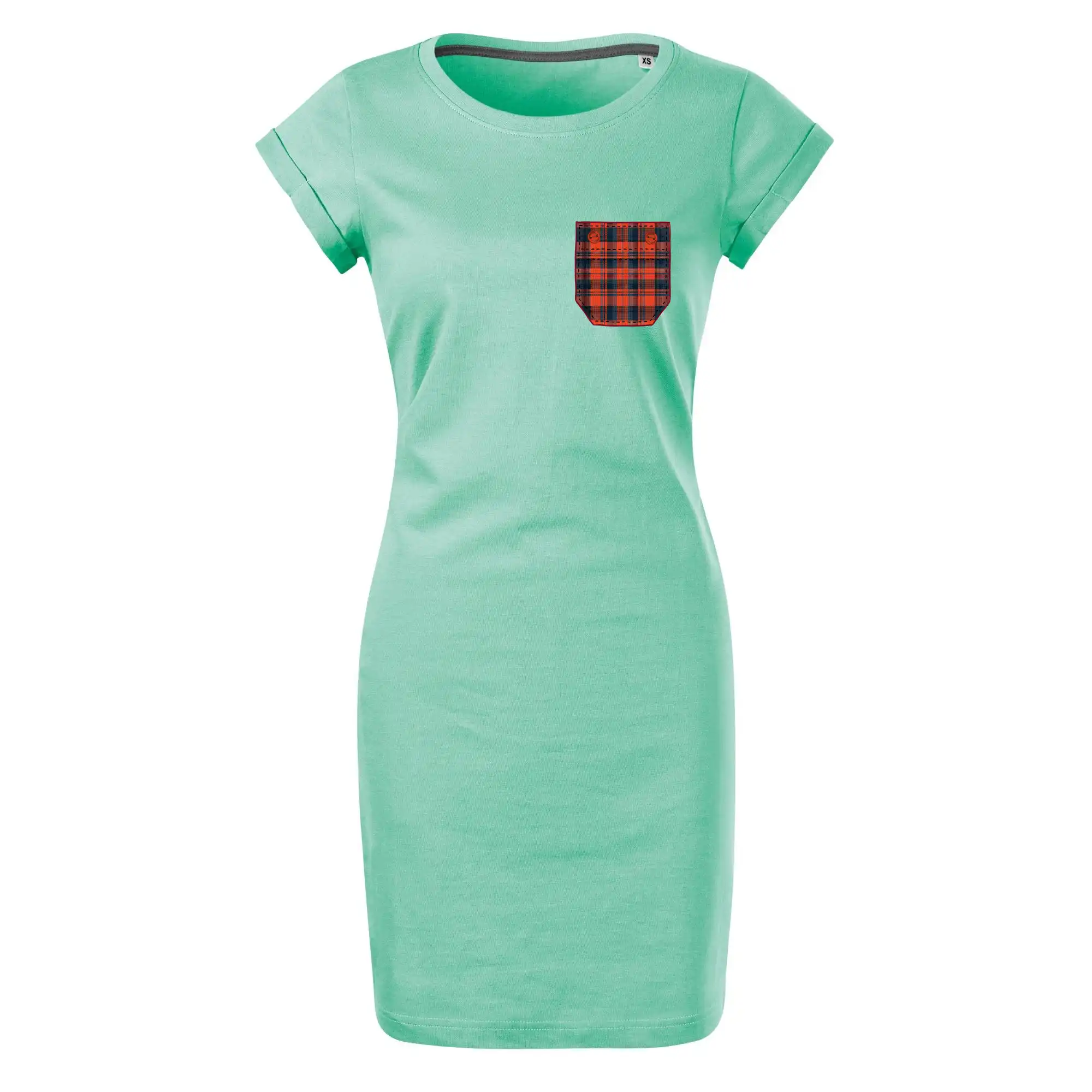 Flanelové triko červené