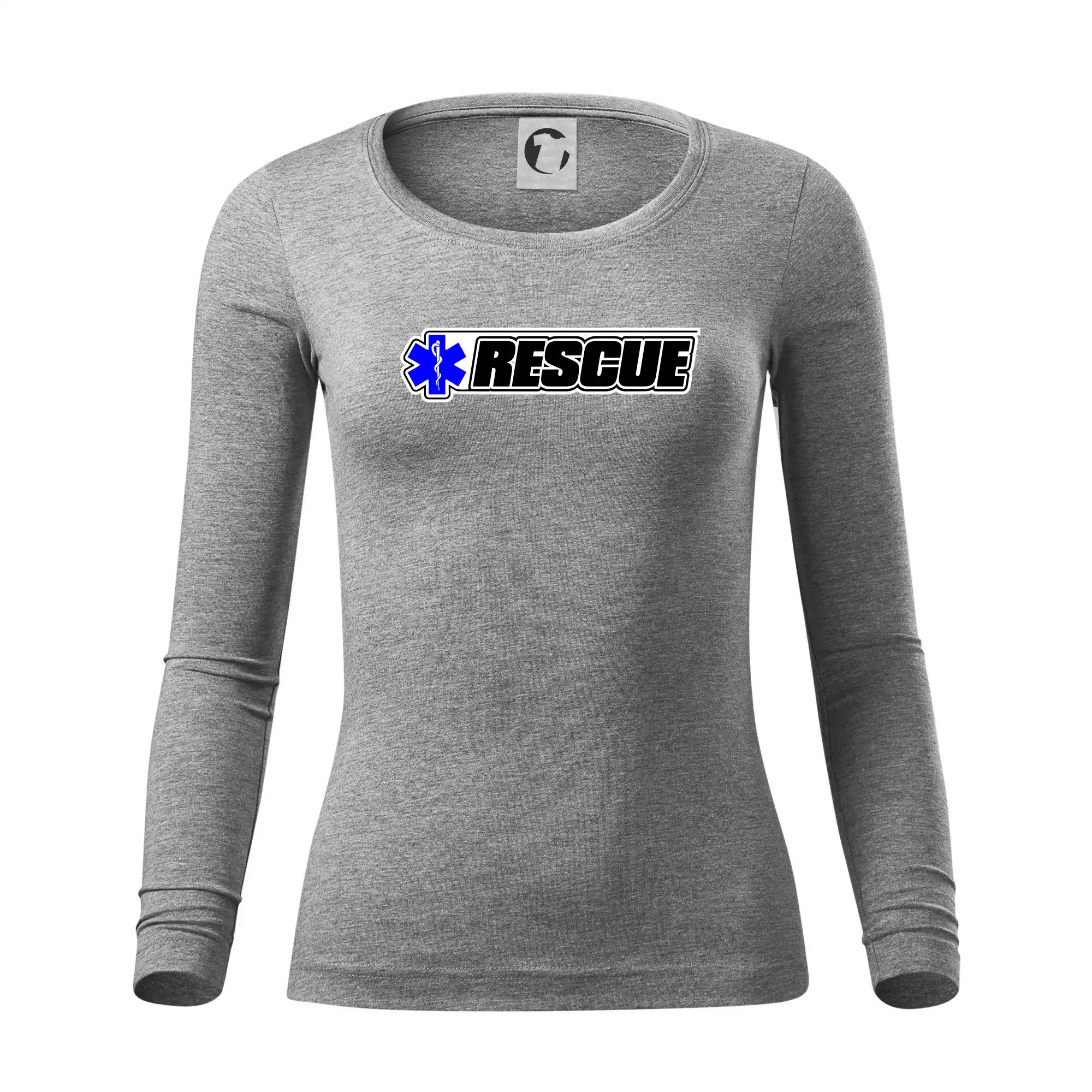 Záchranář rescue kříž modrý