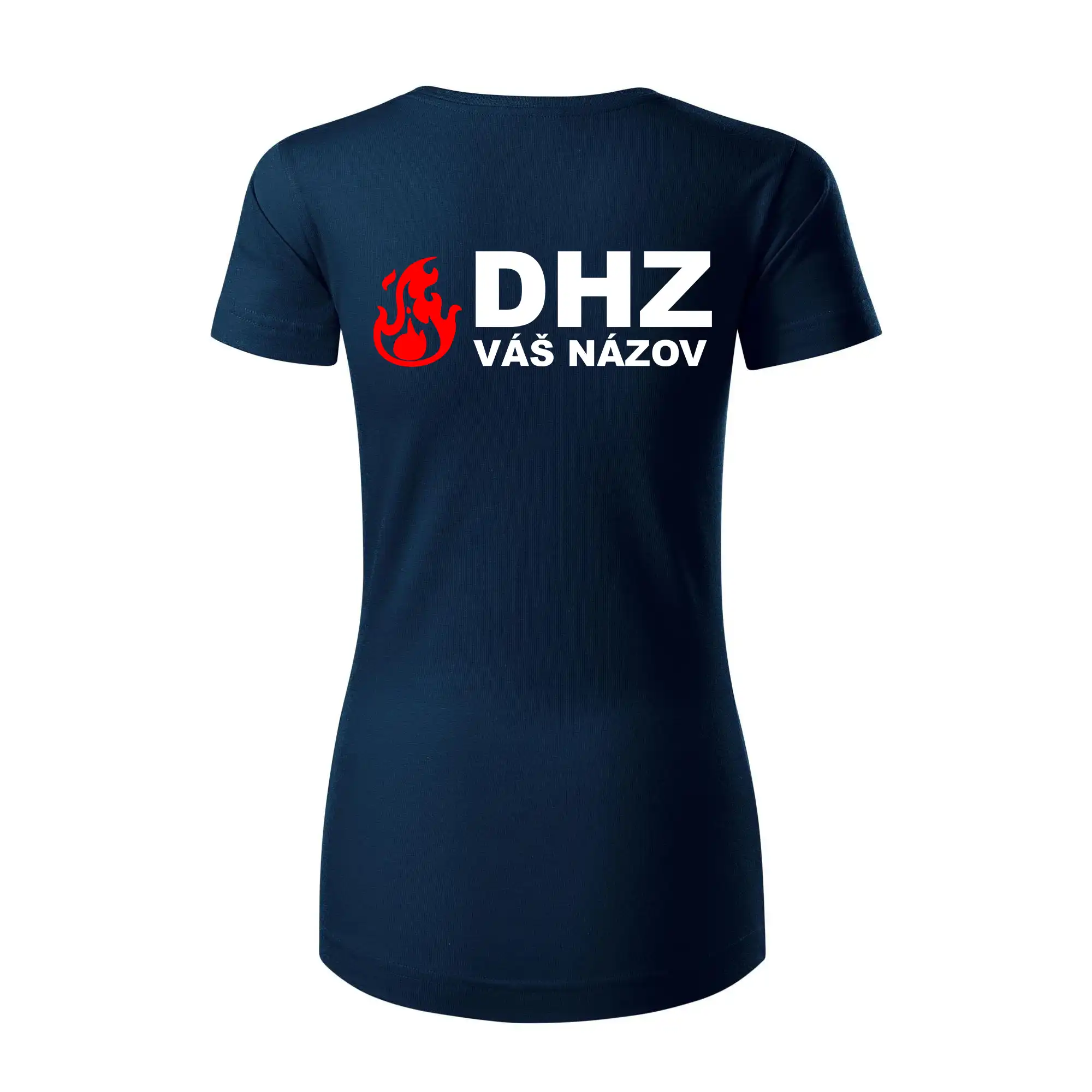 DHZ (oheň, firesport, názov sboru - vlastný nápis)