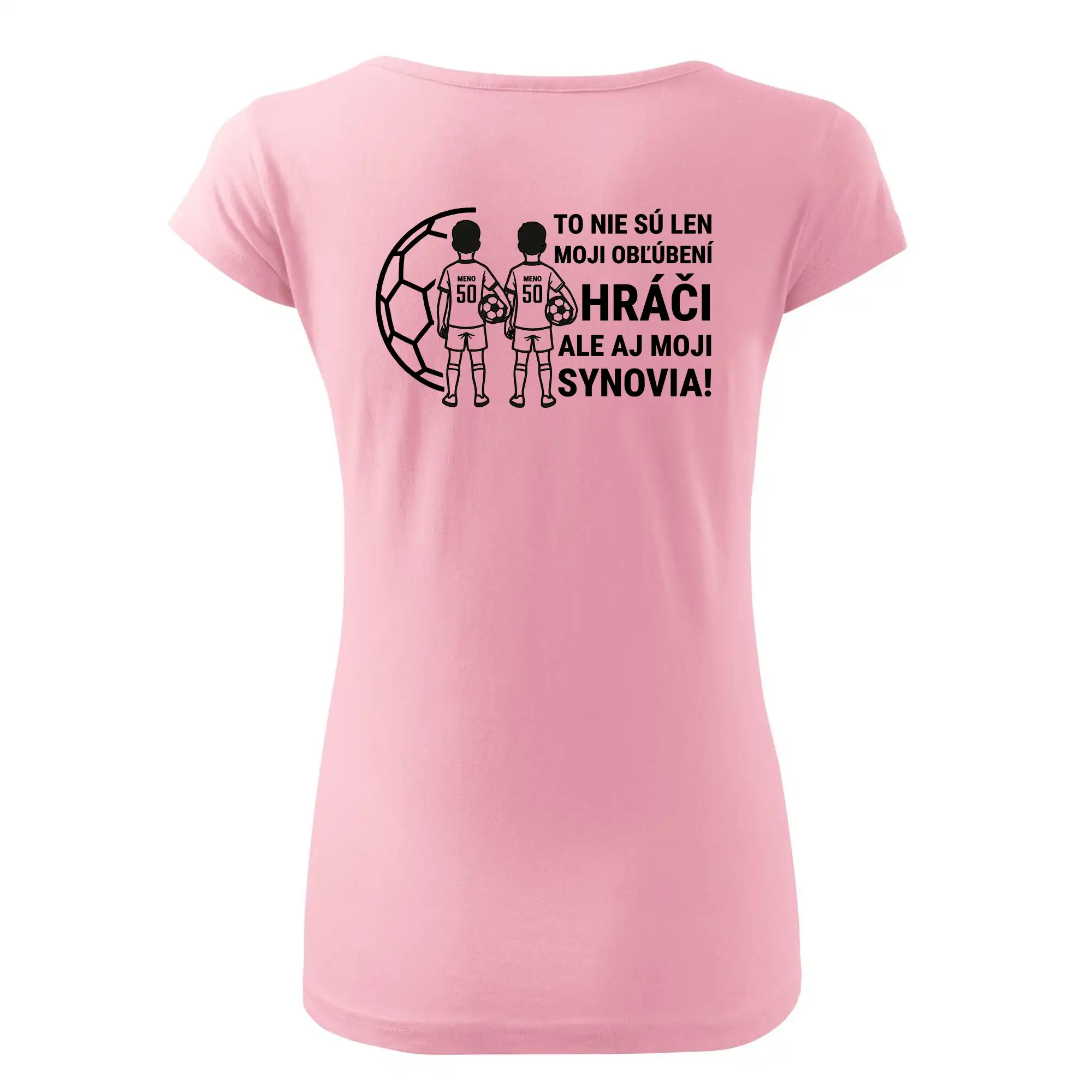 Futbalová mama - Dvaja synovia (vaše meno a číslo)