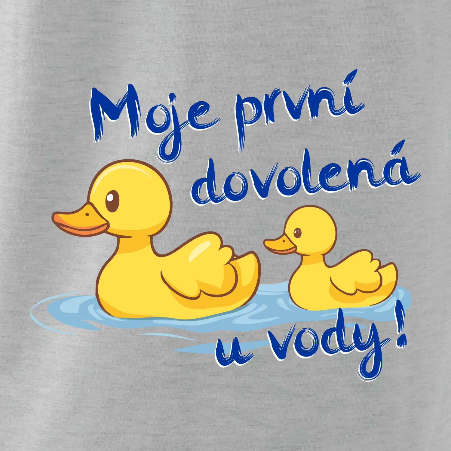 Moje první dovolená u vody - kluk