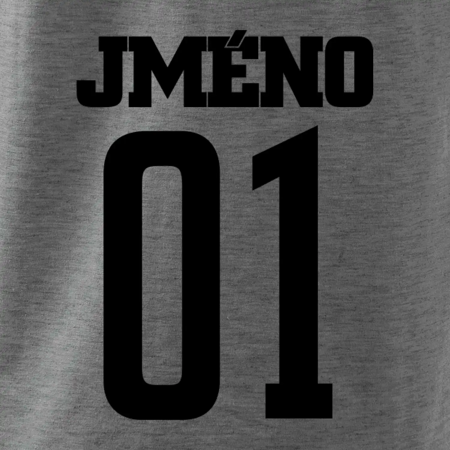 Futbalový dres - vlastné meno a číslo