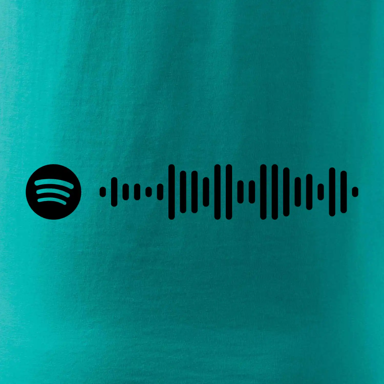 Spotify kód na prsu