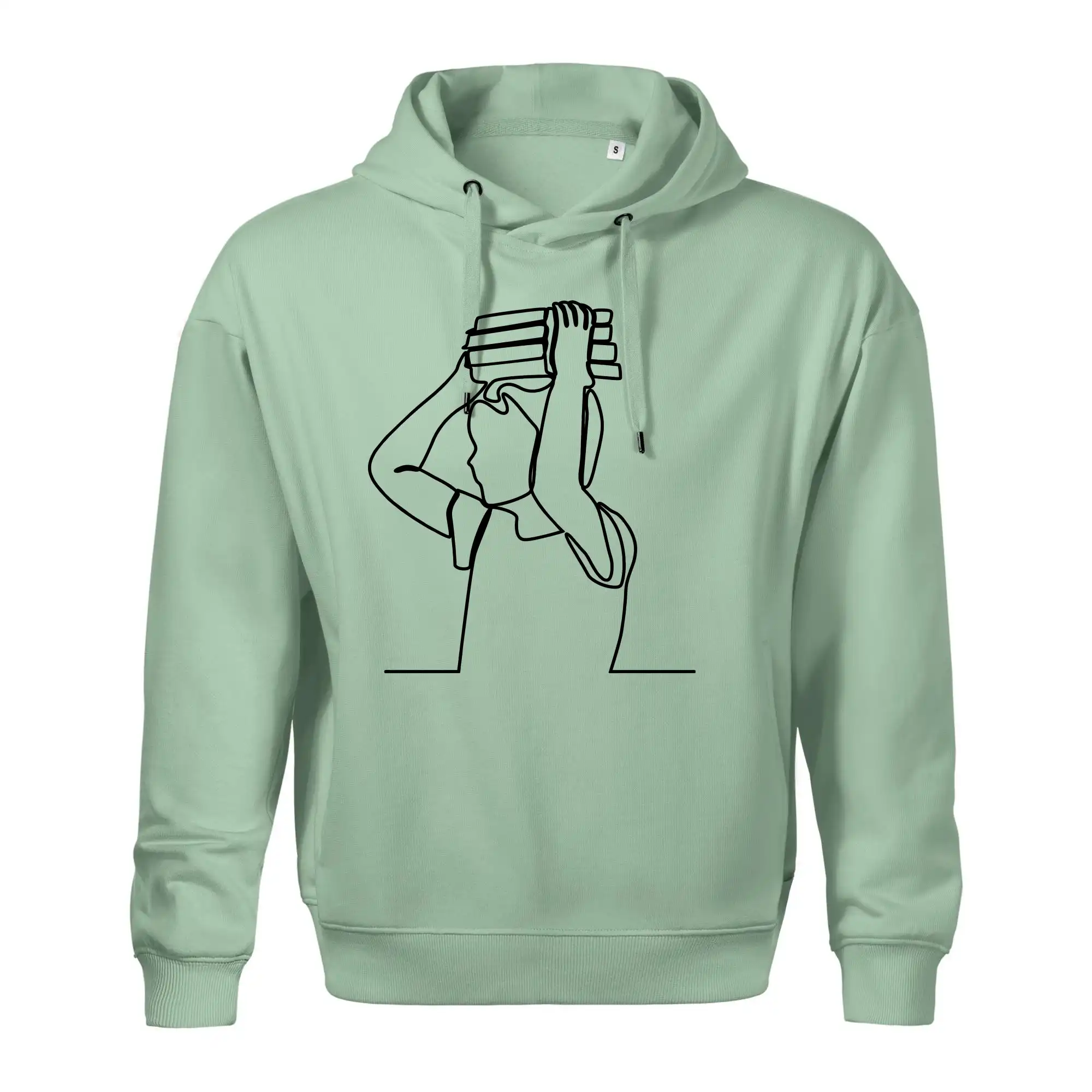 Student a kniha jedním tahem