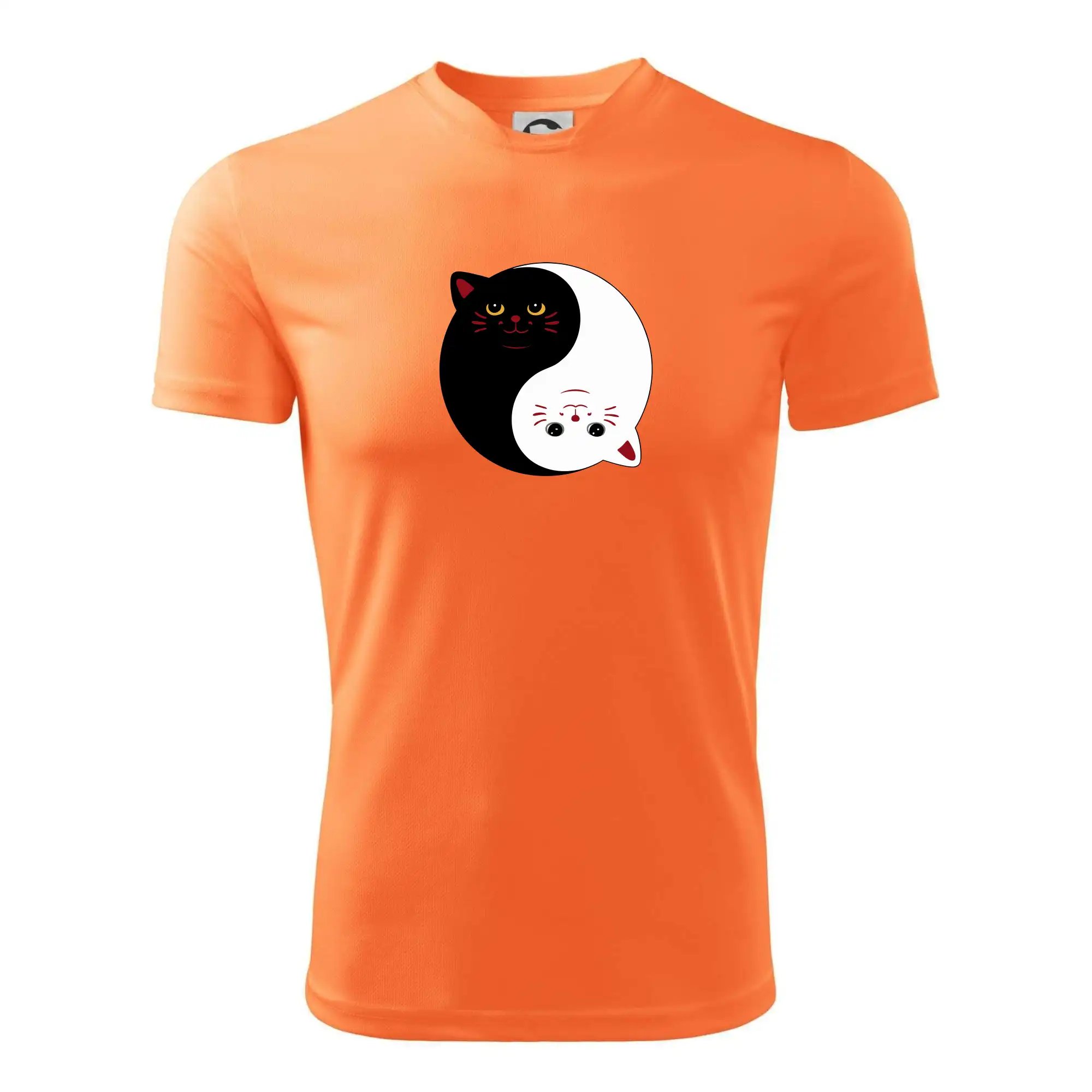 Kočky jin jang barevné