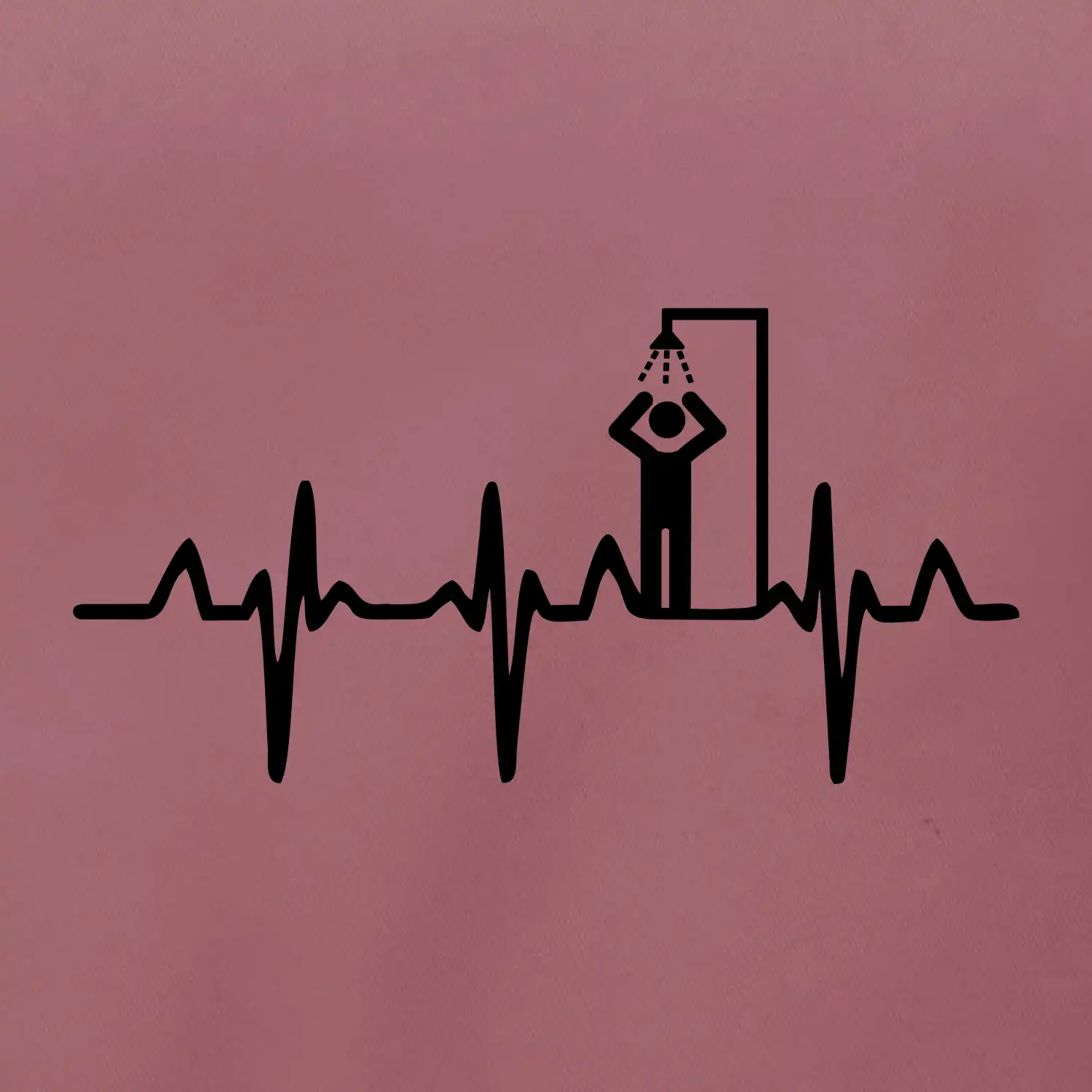 EKG otužování sprcha