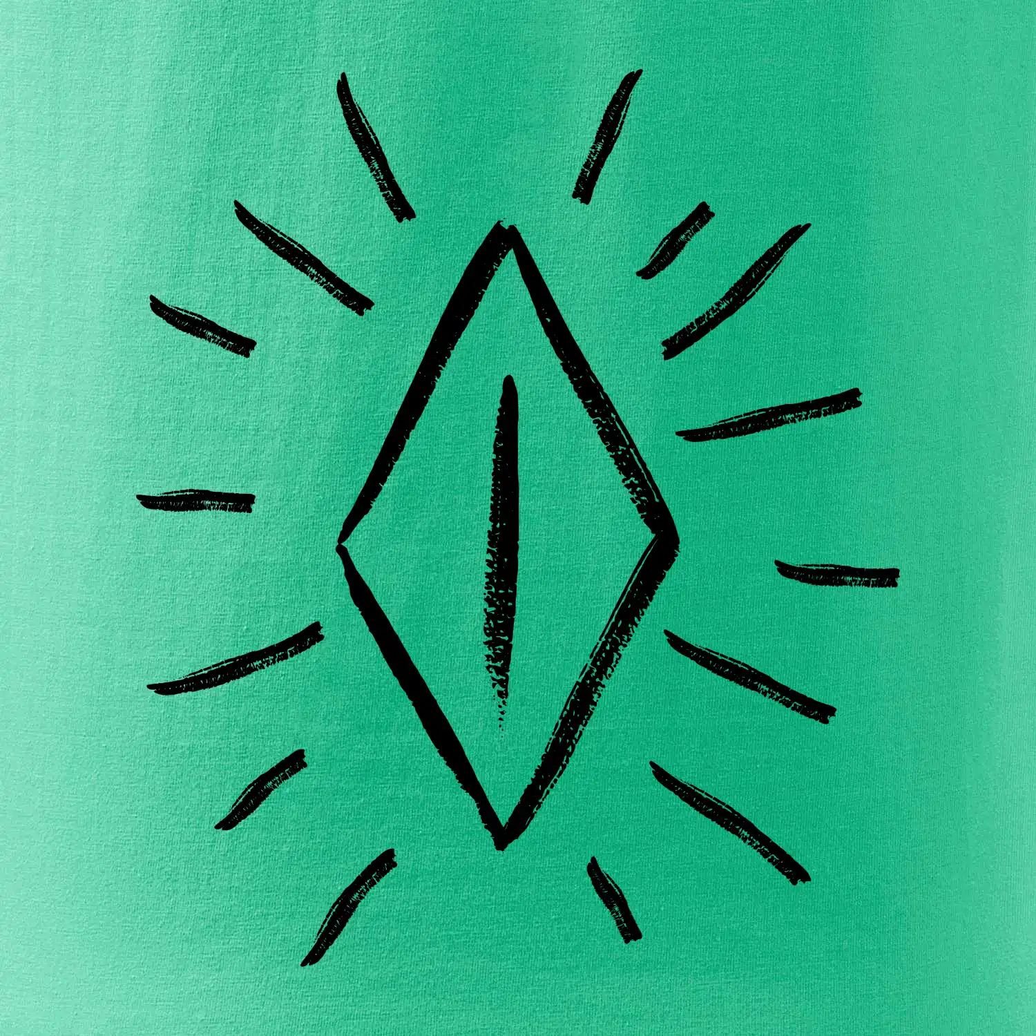 Dámské přirození zarostlé