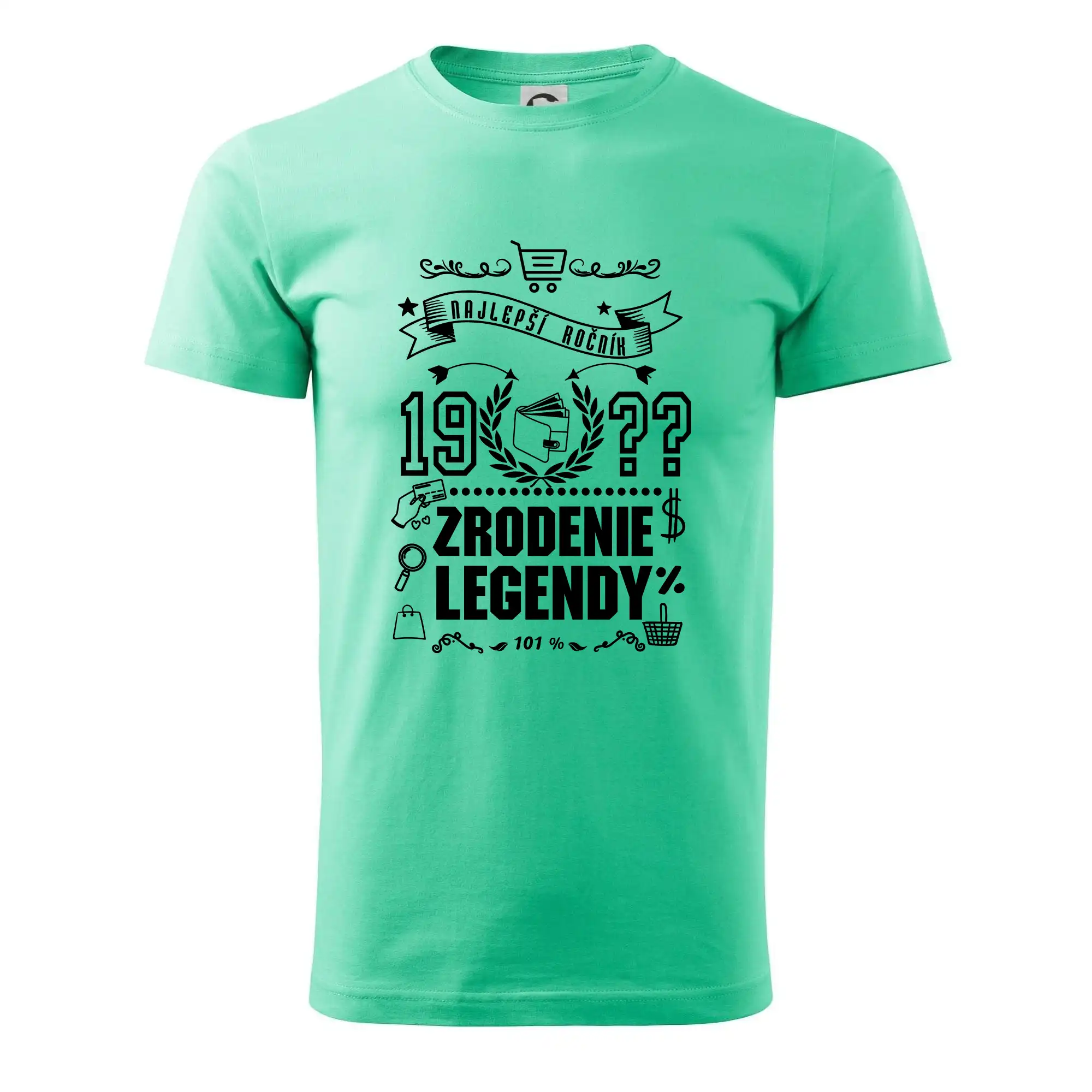 Trička Zrodenie legendy - Zrodenie legendy pre predavačku - Klasické pánske tričko vyššej gramáže