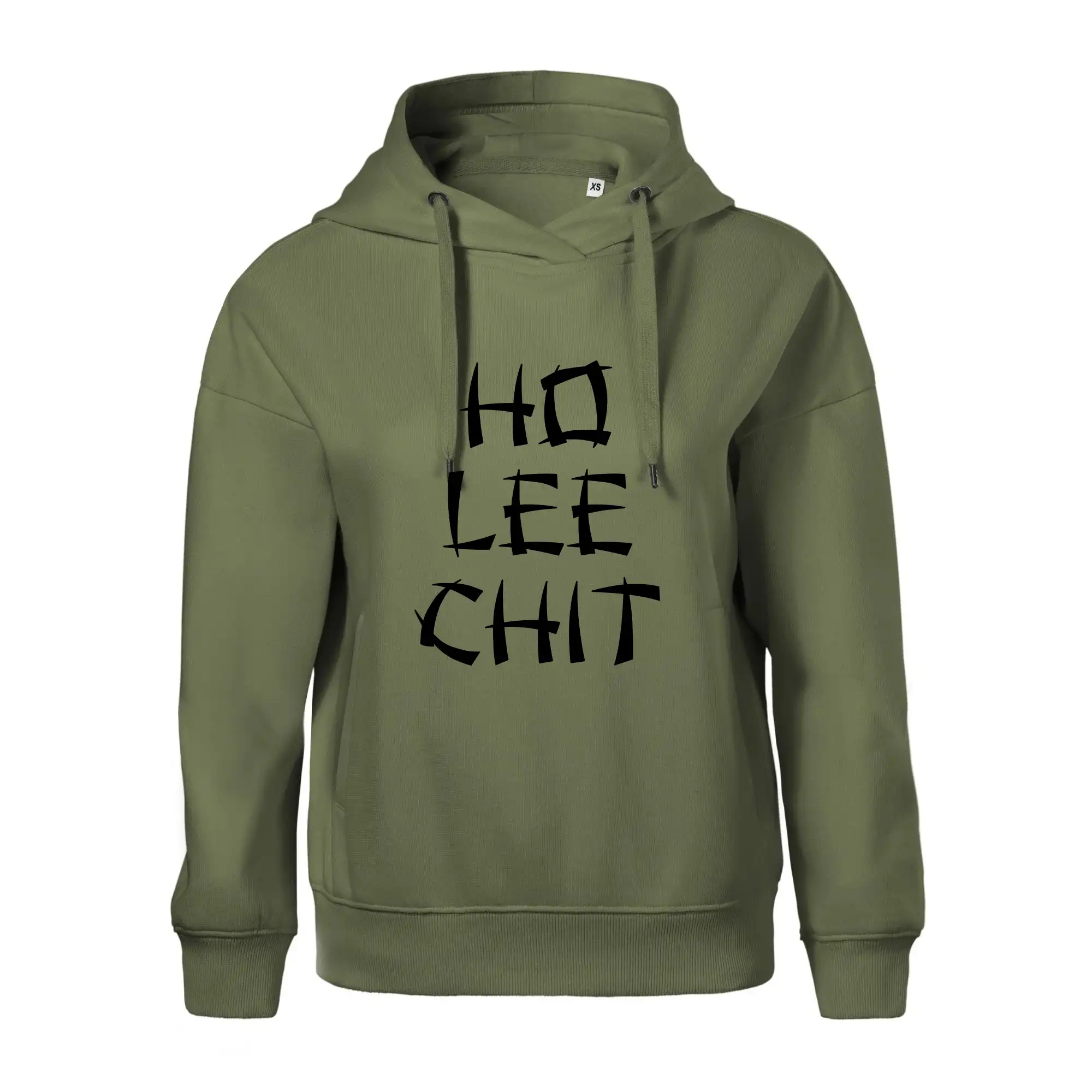 Grafické tričká - Ho lee chit - Oversized mikina dámská Moon - kratšia + širšia
