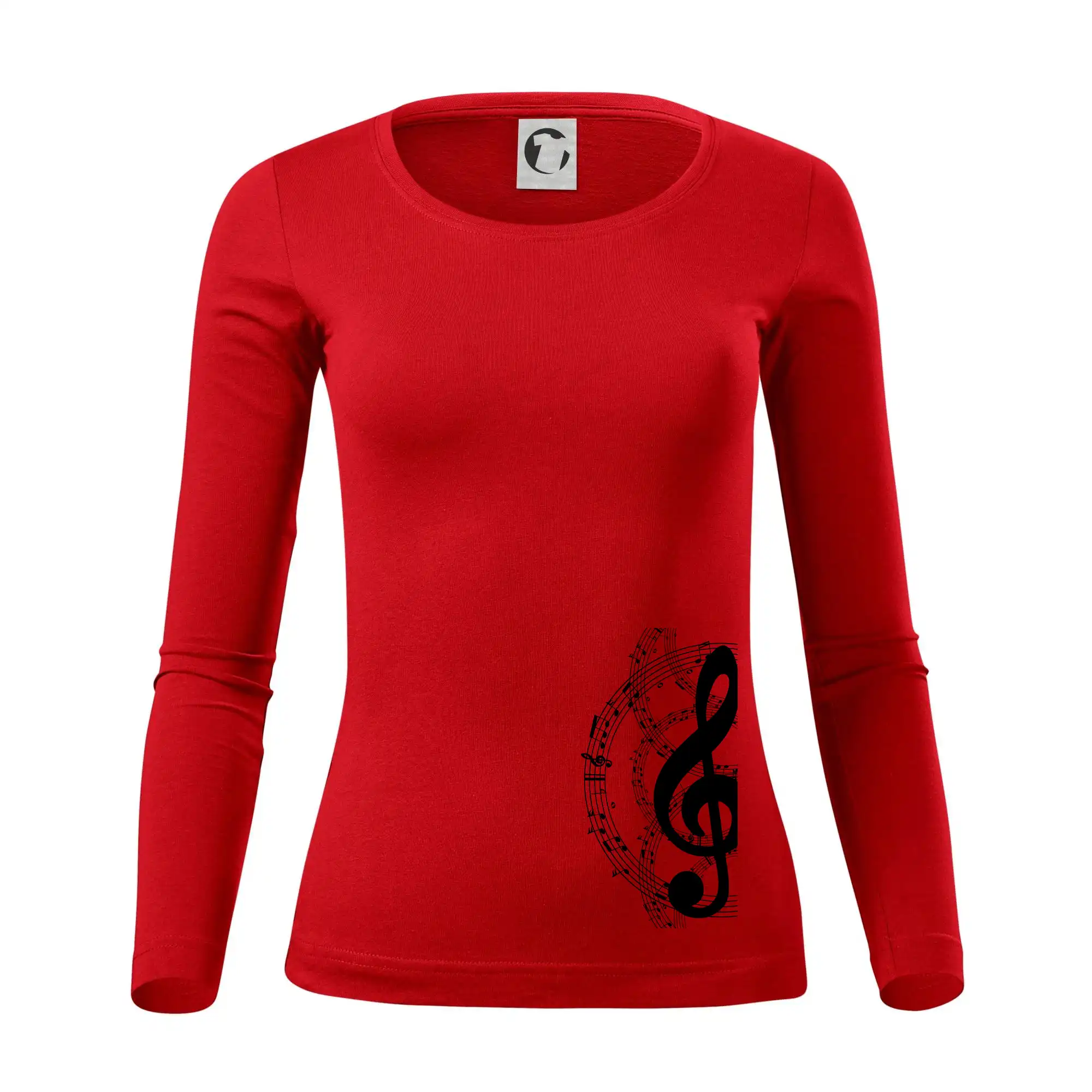 Houslový klíč a noty