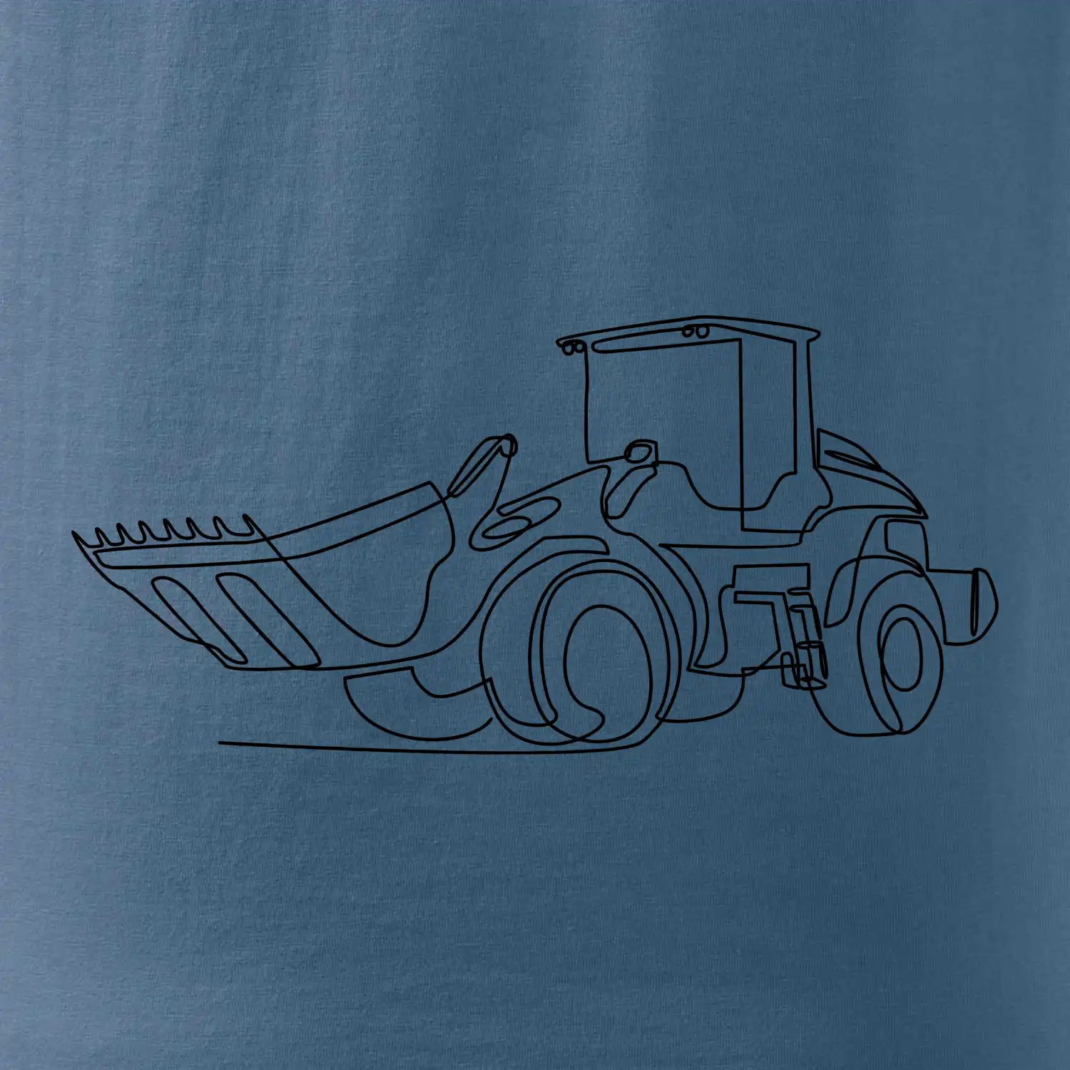 Nakladač jedním tahem