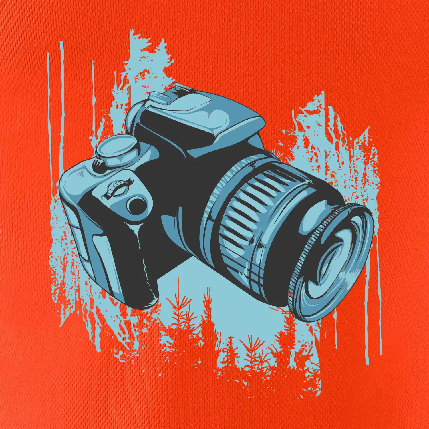 Zrcadlovka v přírodě