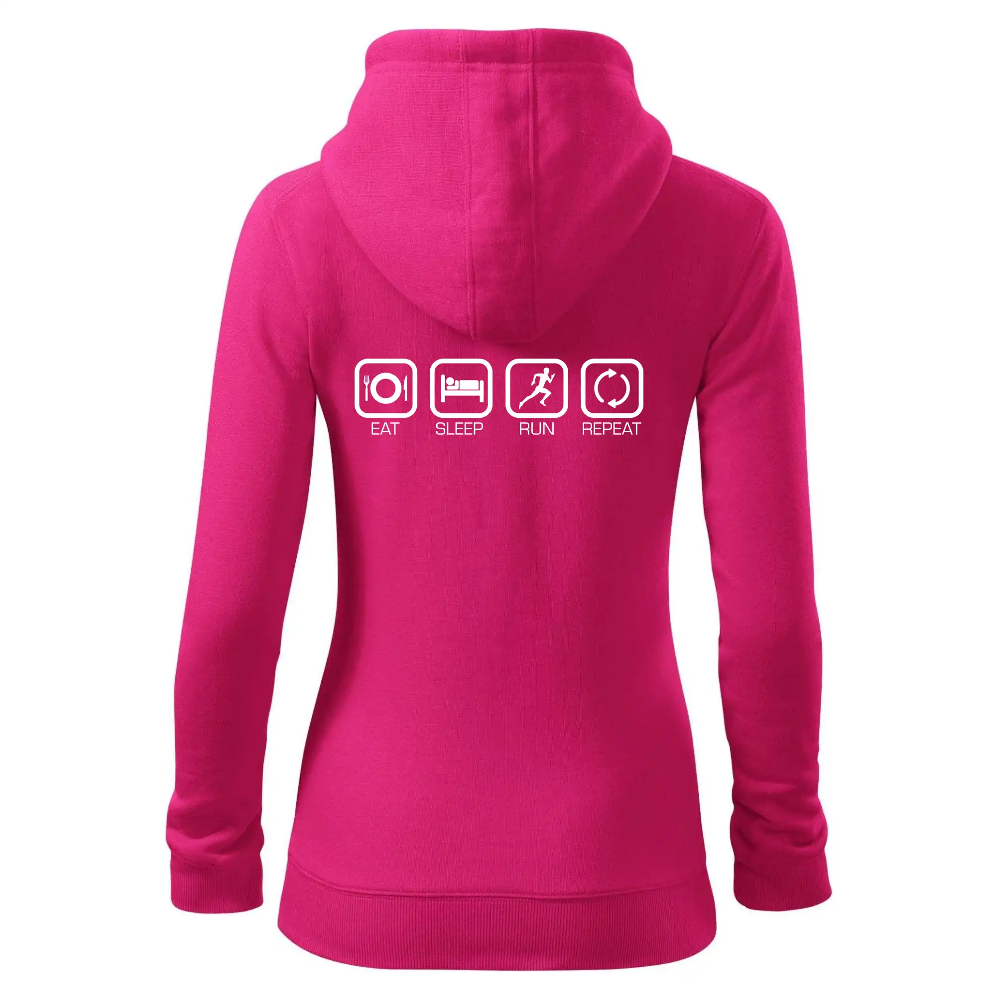 Eat sleep run repeat v řadě