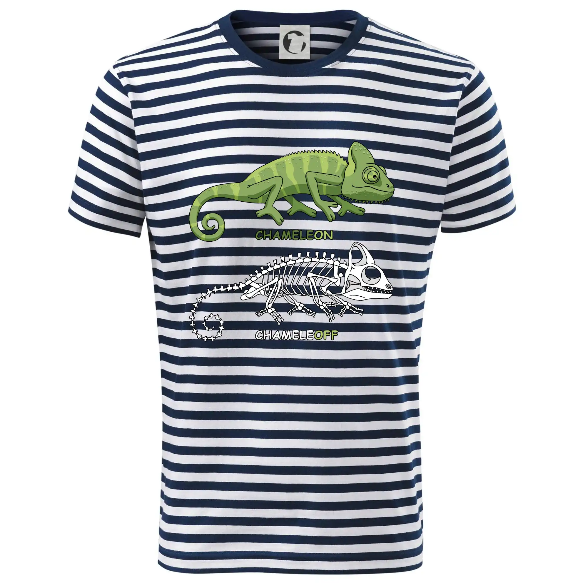 Tričká so zvieratami - ChameleON_OFF (Hana-creative) - Dětské triko na vodu