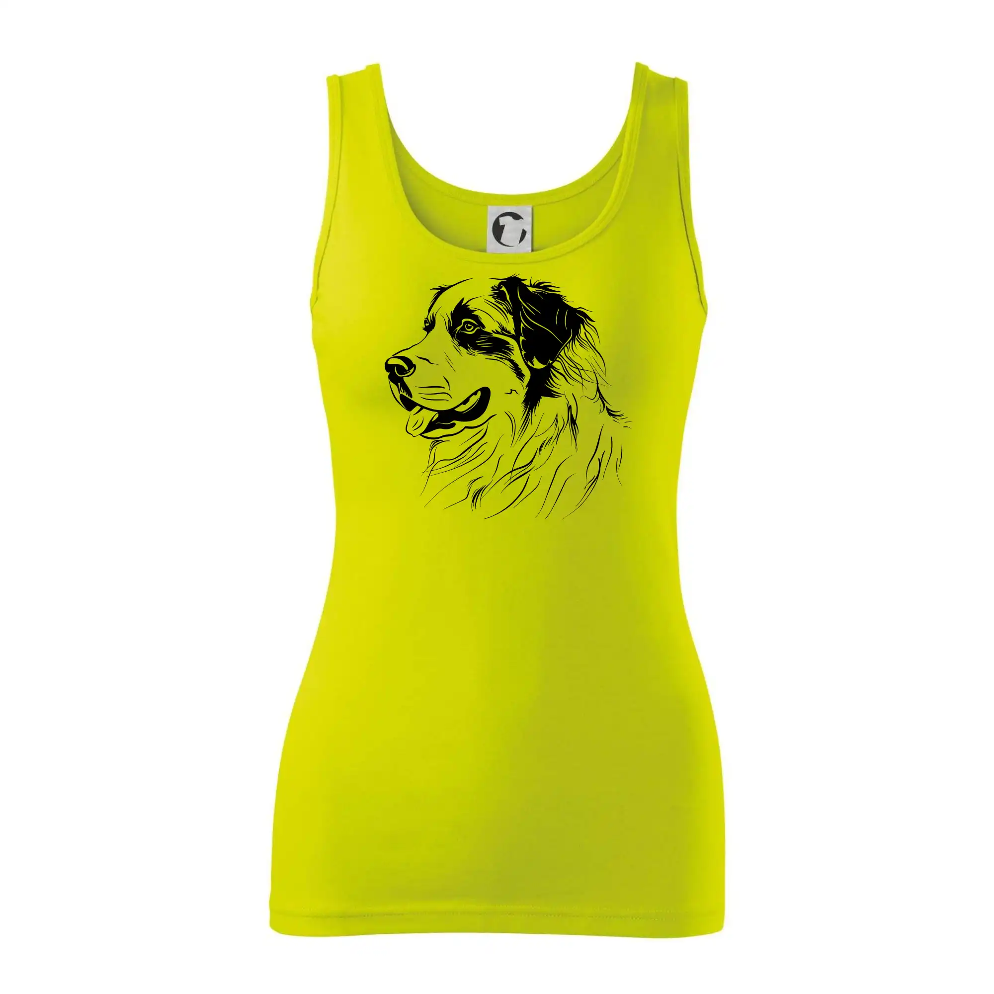 Bernský salašnický pes černá kresba