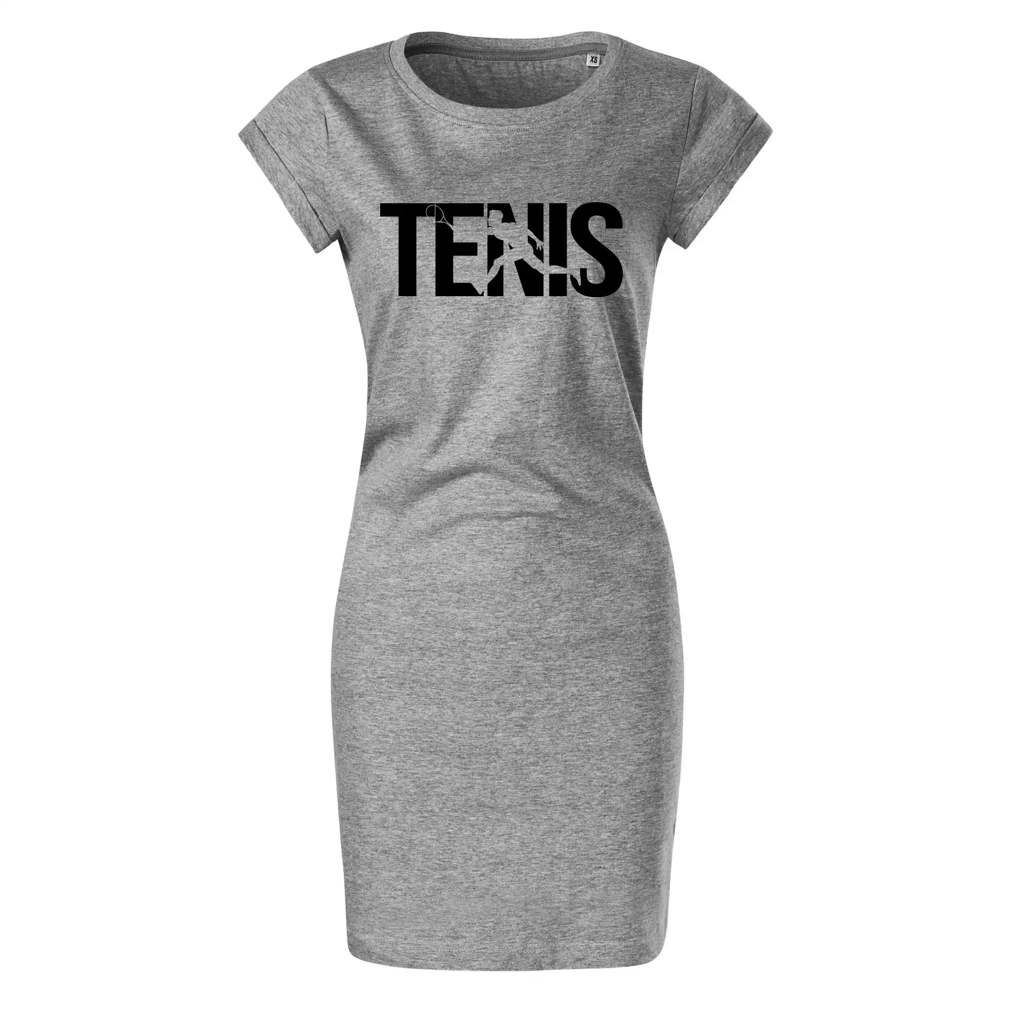 Tenis nápis silueta