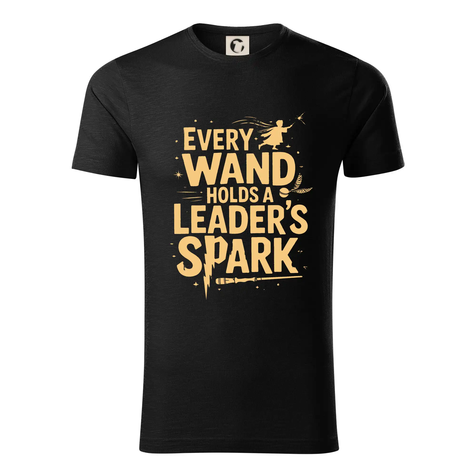 Filmové tričká - Every wand holds a leader’s spark - Tričko z organickej bavlny