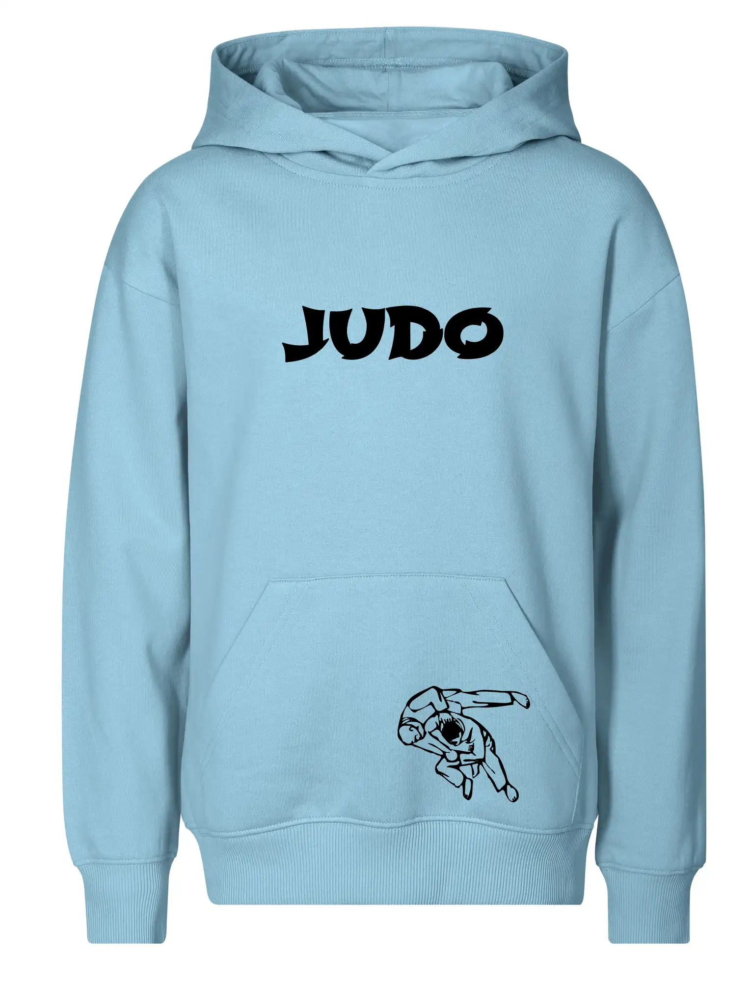 Judo nápis + postavy