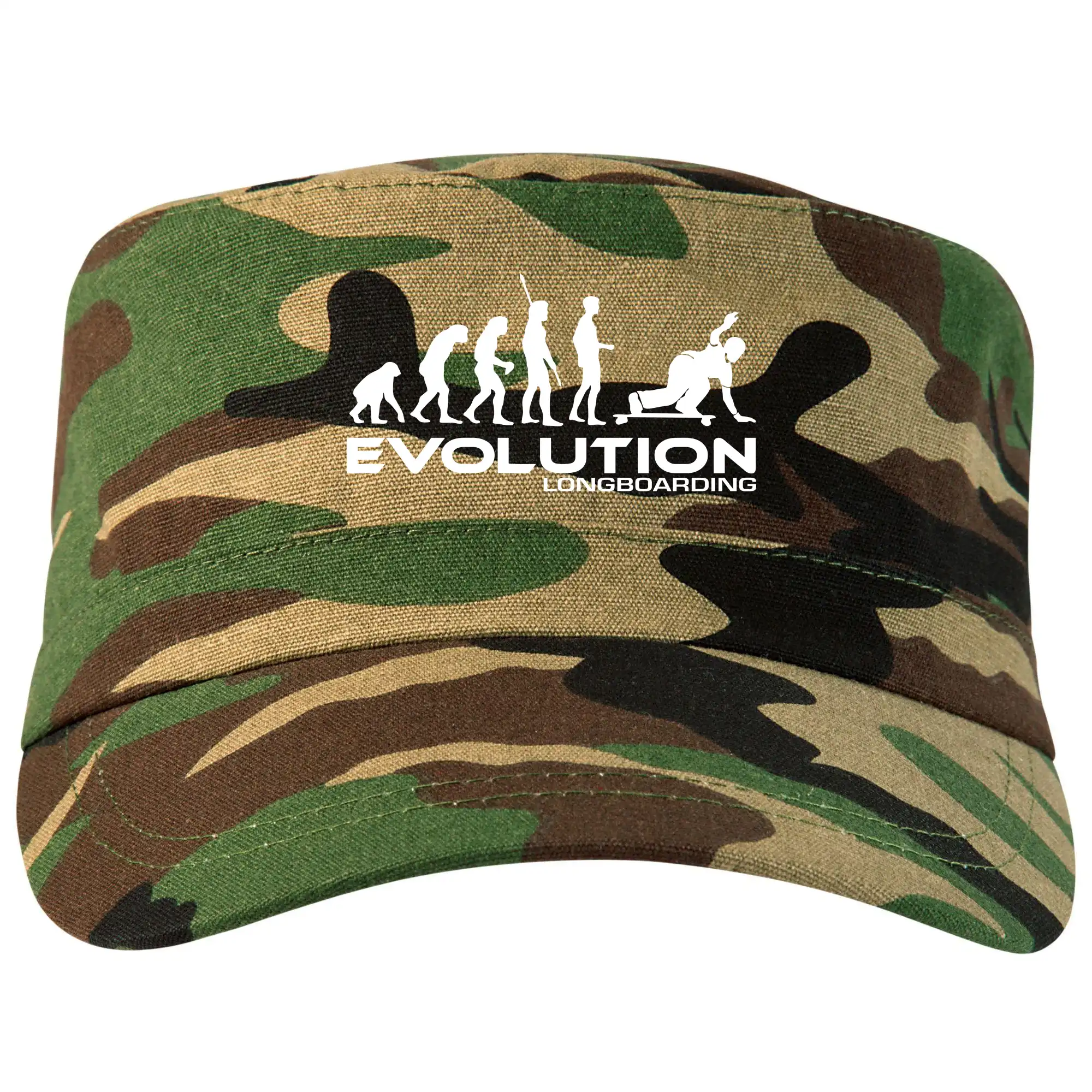 Longboard a Skatebord - Evolúcia longboard - Šiltovka CAMO