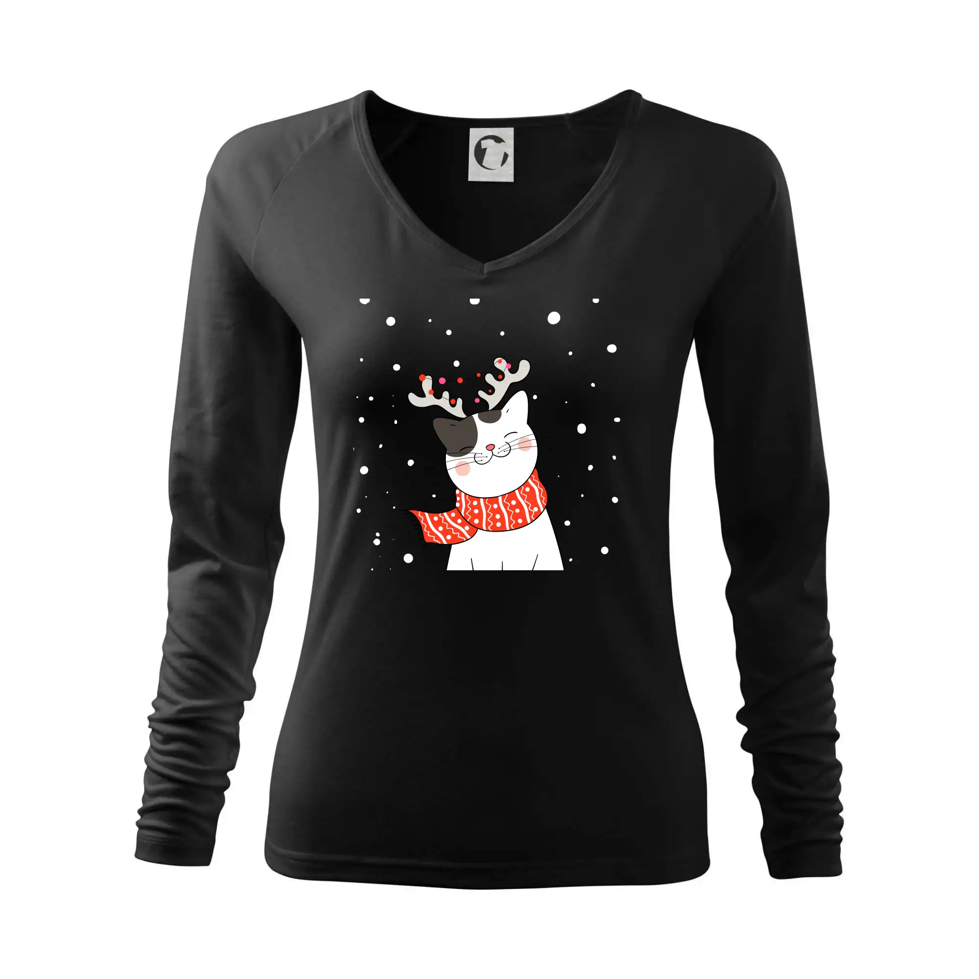 Kočka se sobími rohy