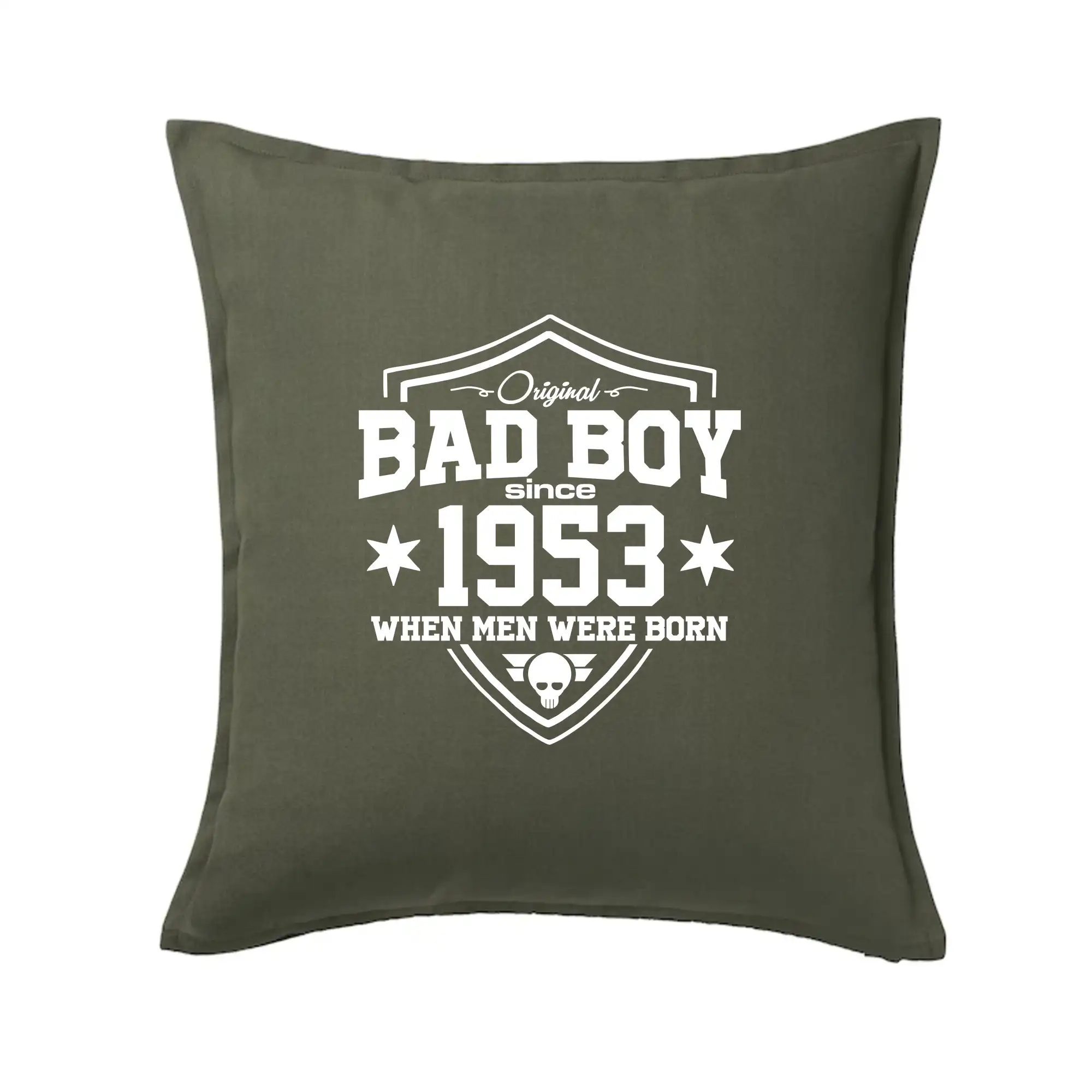 Tričká k narodeninám - Bad boy since 1953 - Vankúš 50x50
