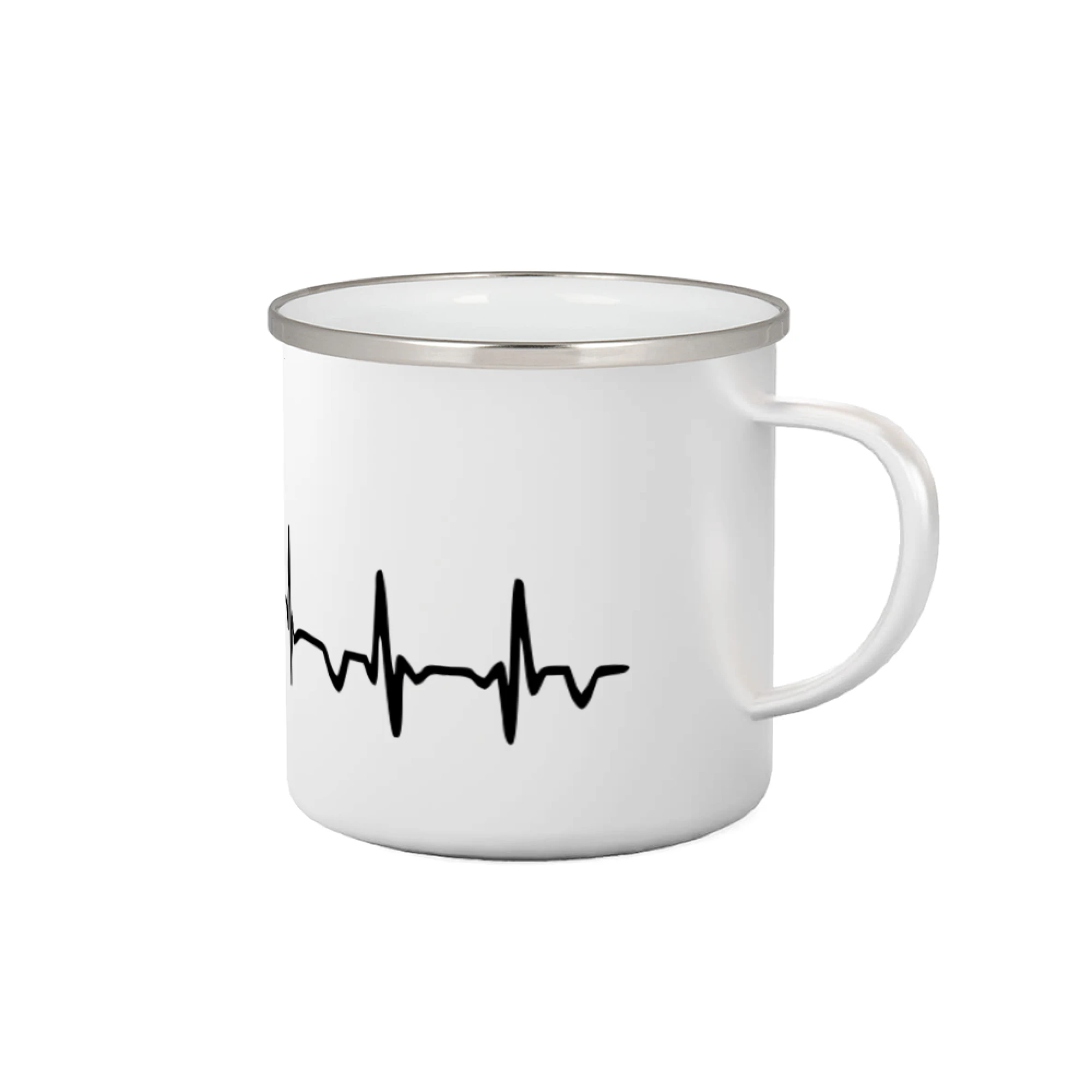 Tričká s koňmi - Hlava koňa EKG - Plecháčik