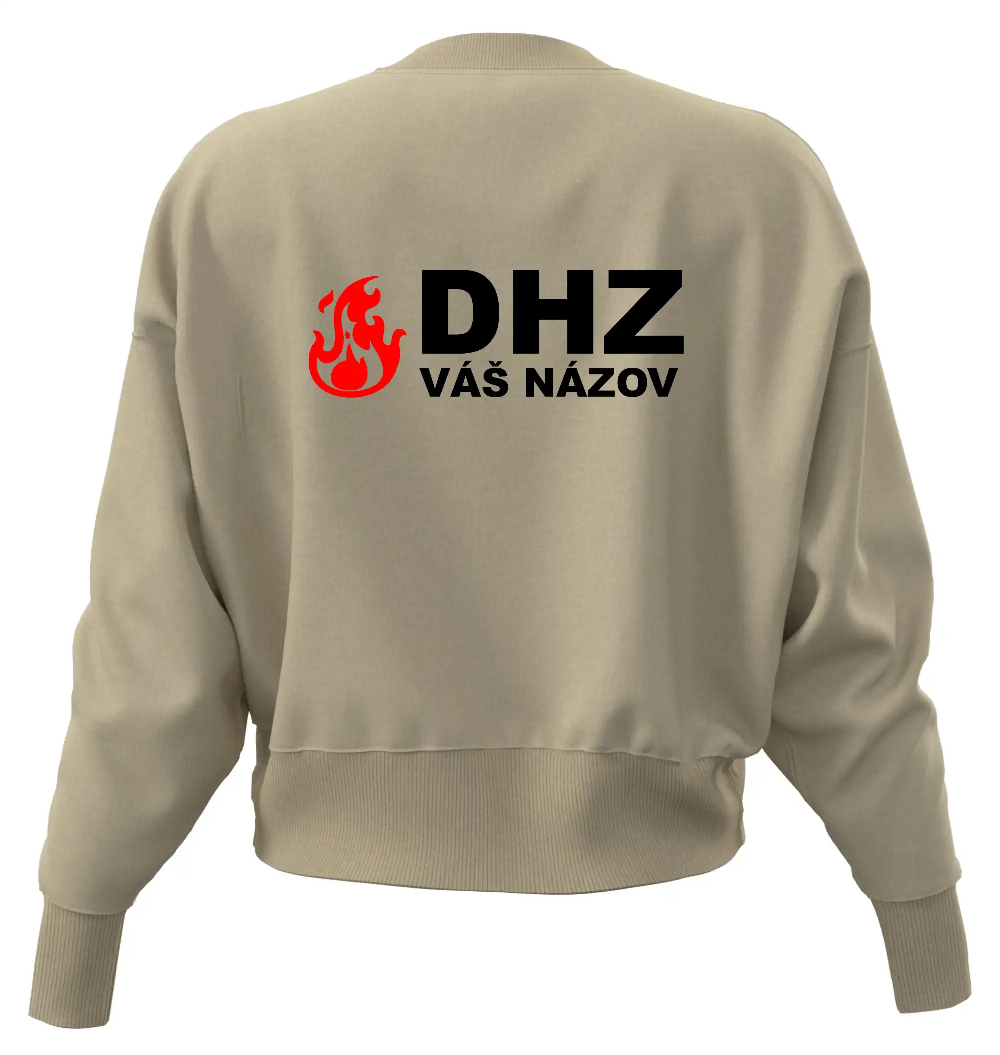 DHZ (oheň, firesport, názov sboru - vlastný nápis)