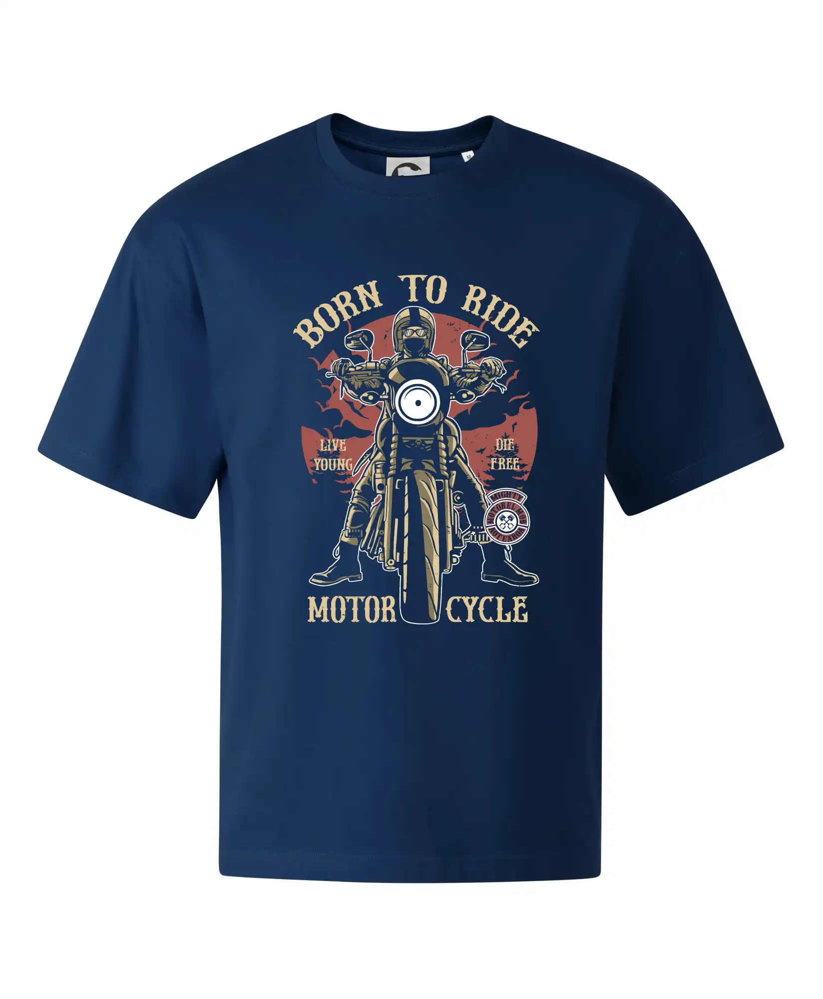 Born To Ride - motor cycle - Stage unisex - OVERSIZE