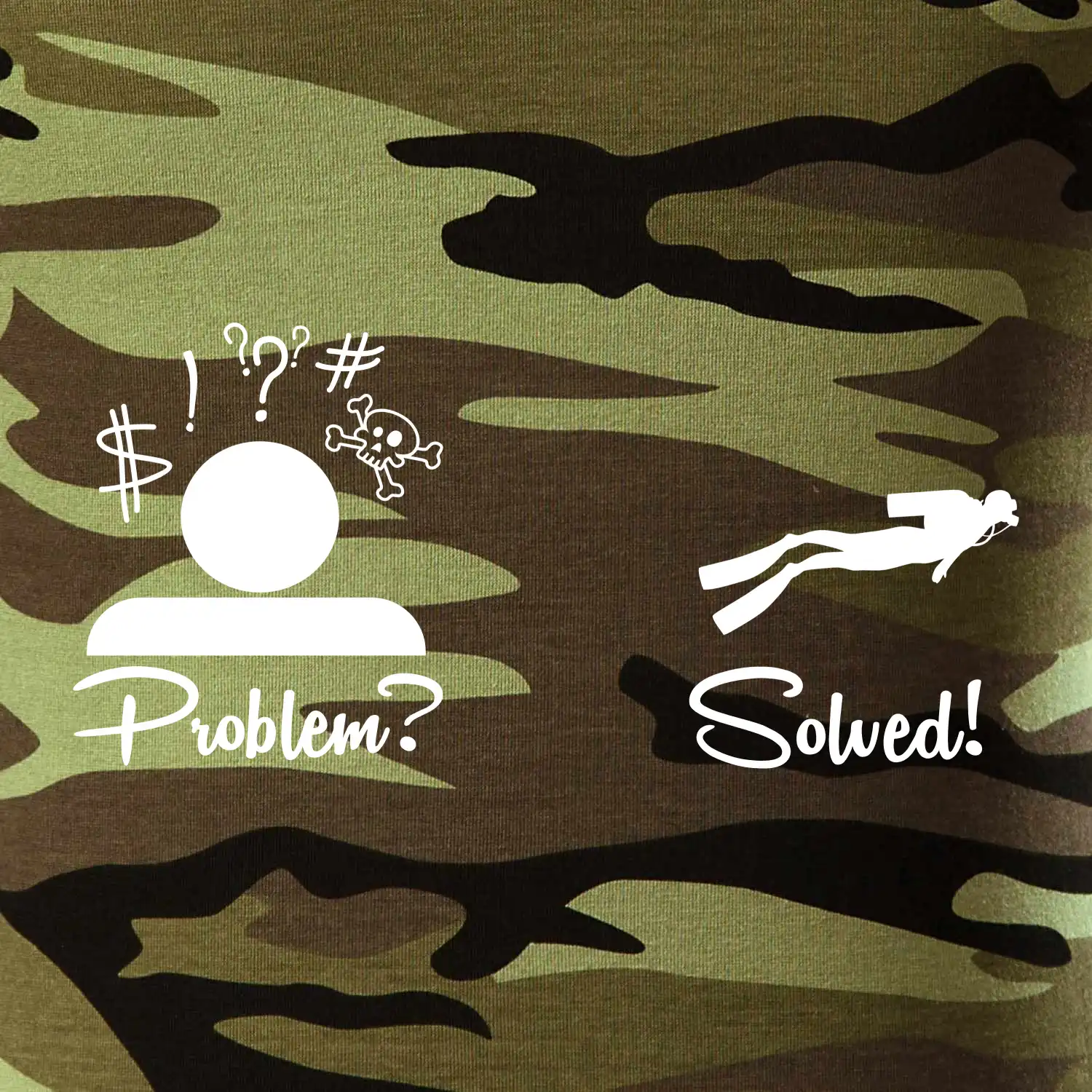 Problem solved - potápění