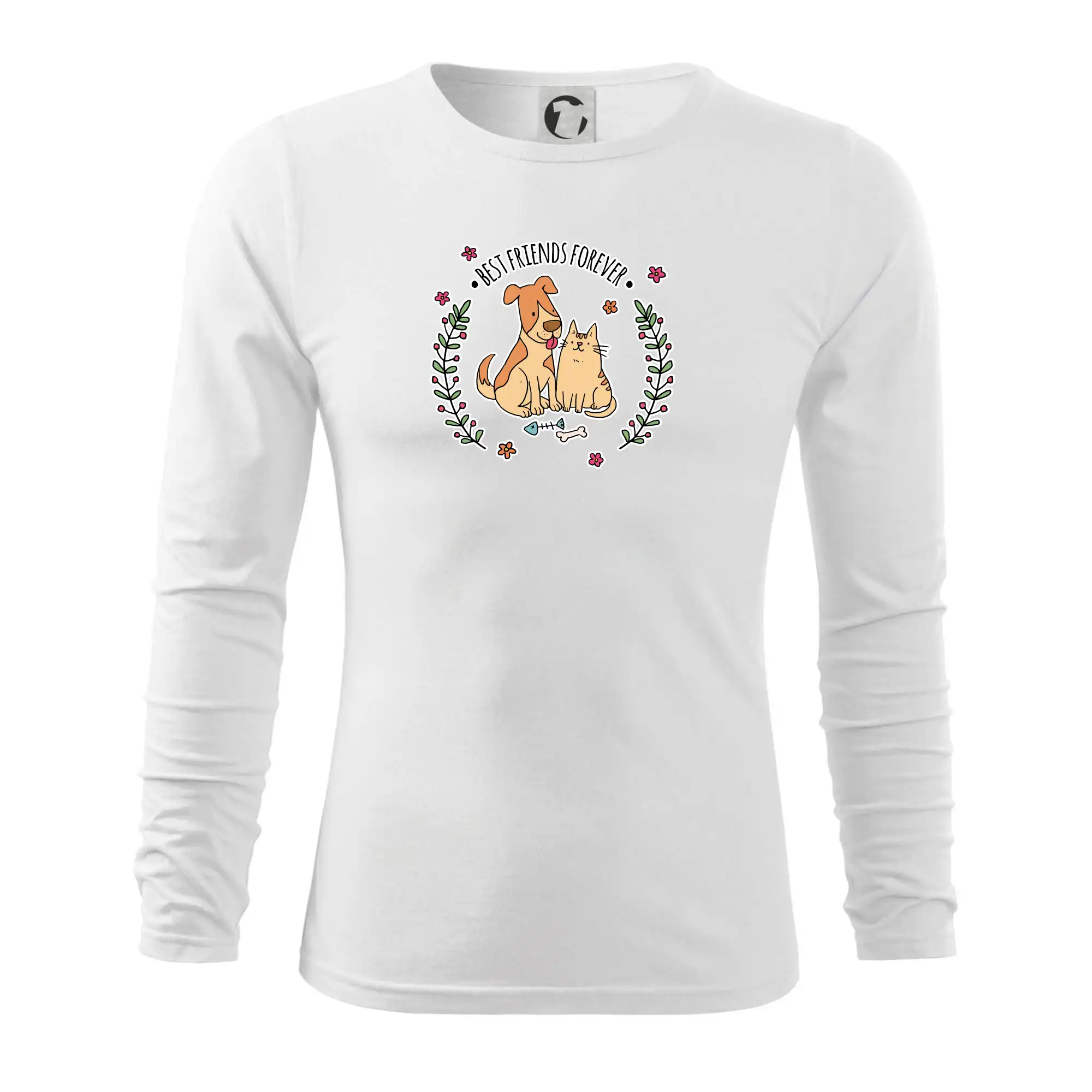 Kočka a pes best friends