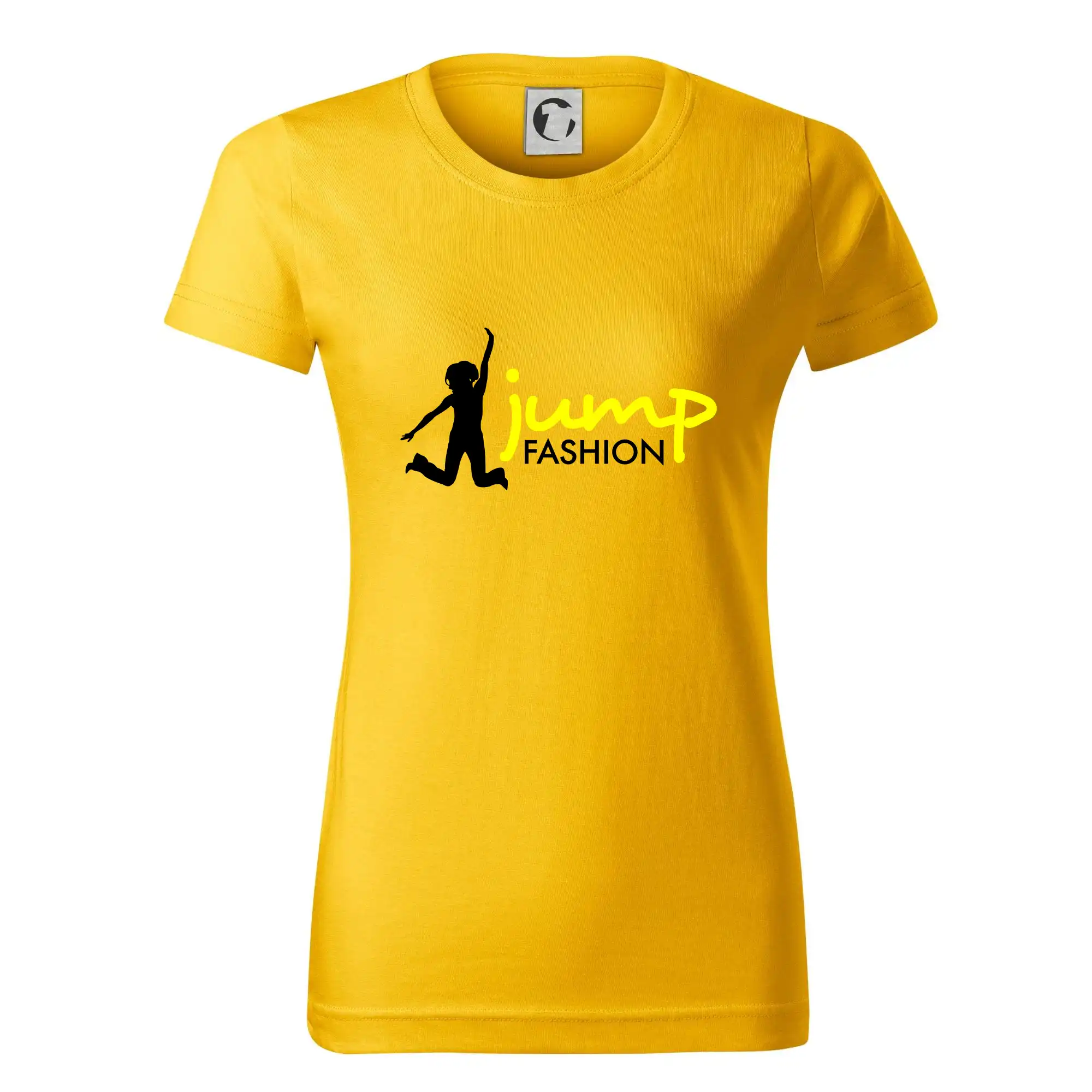 Tričká na jump - Jump fashion - Dámske tričko basic - ľahko voľnejšie a dlhšie