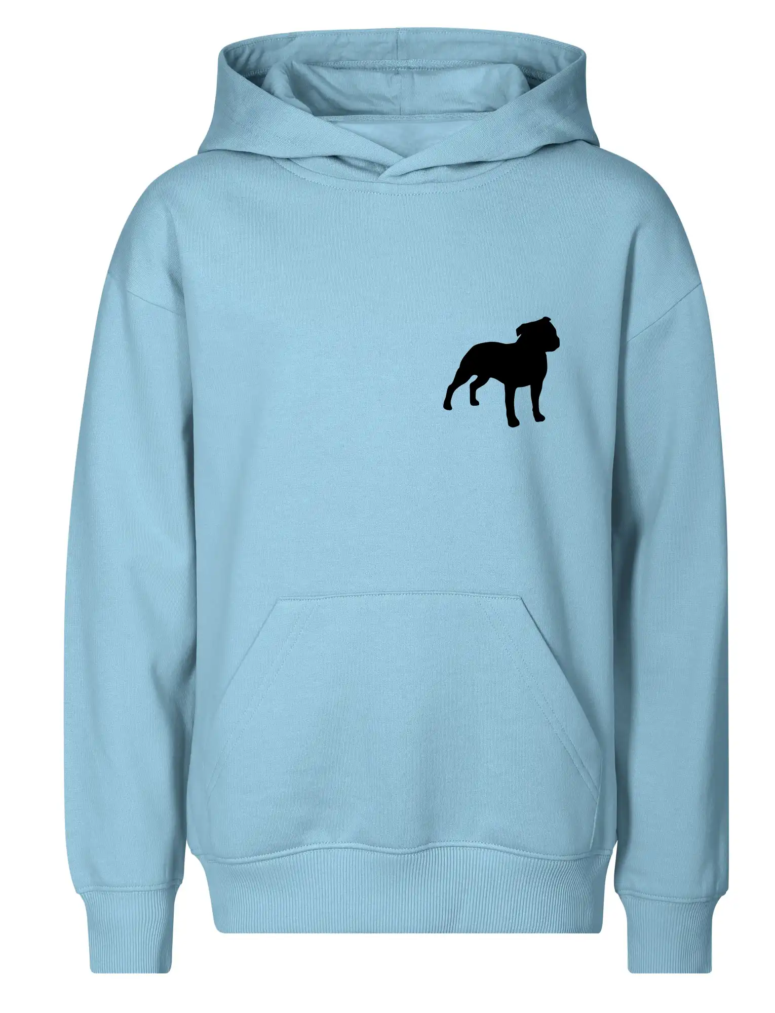 Americký stafordširský teriér  Na prsu