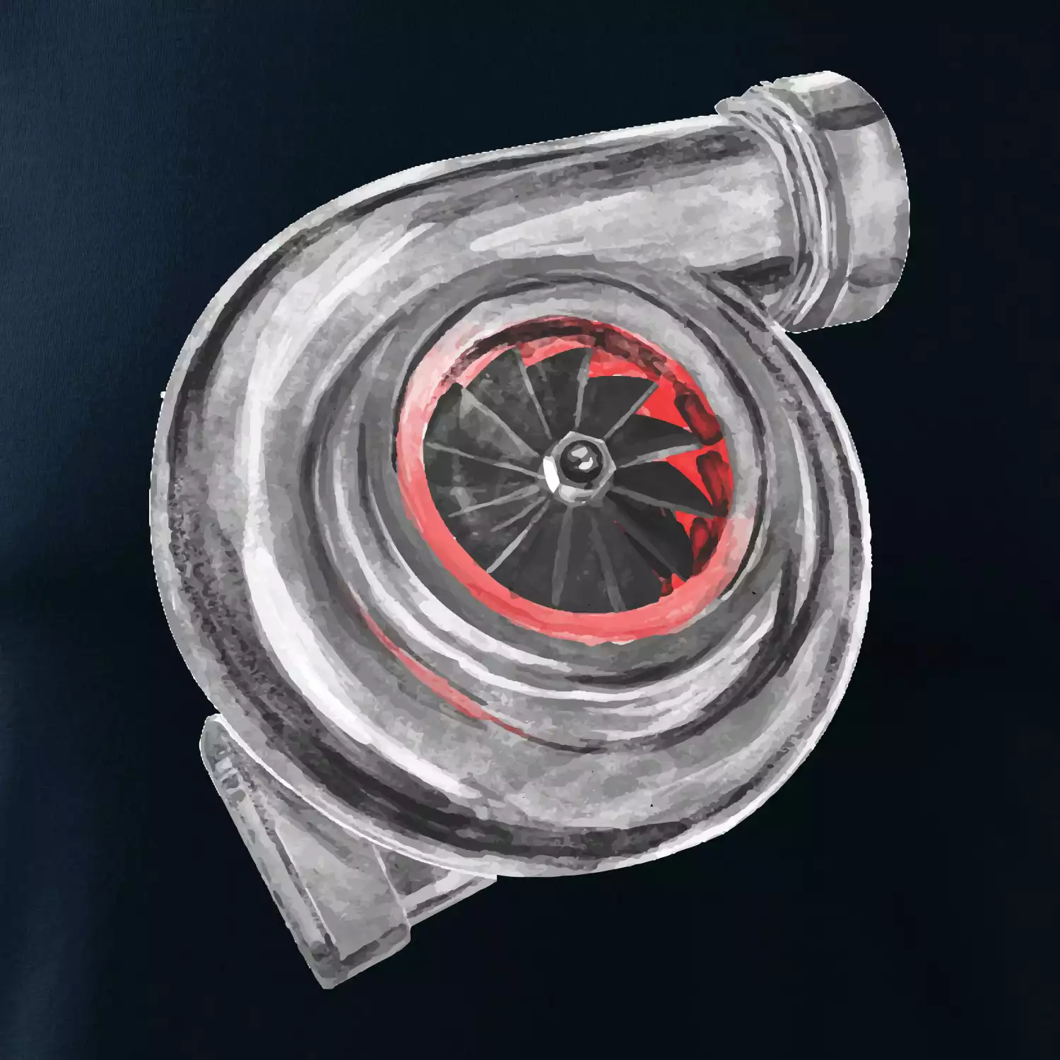 Turbo olejomalba