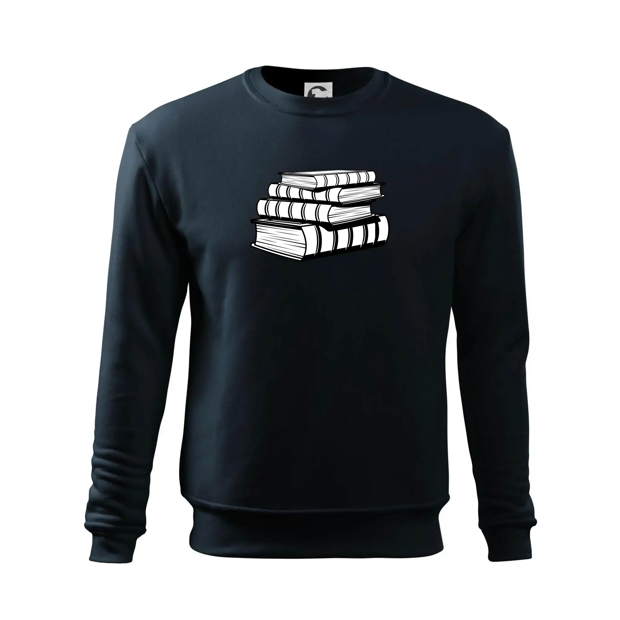 Knihy černobílé na sobě